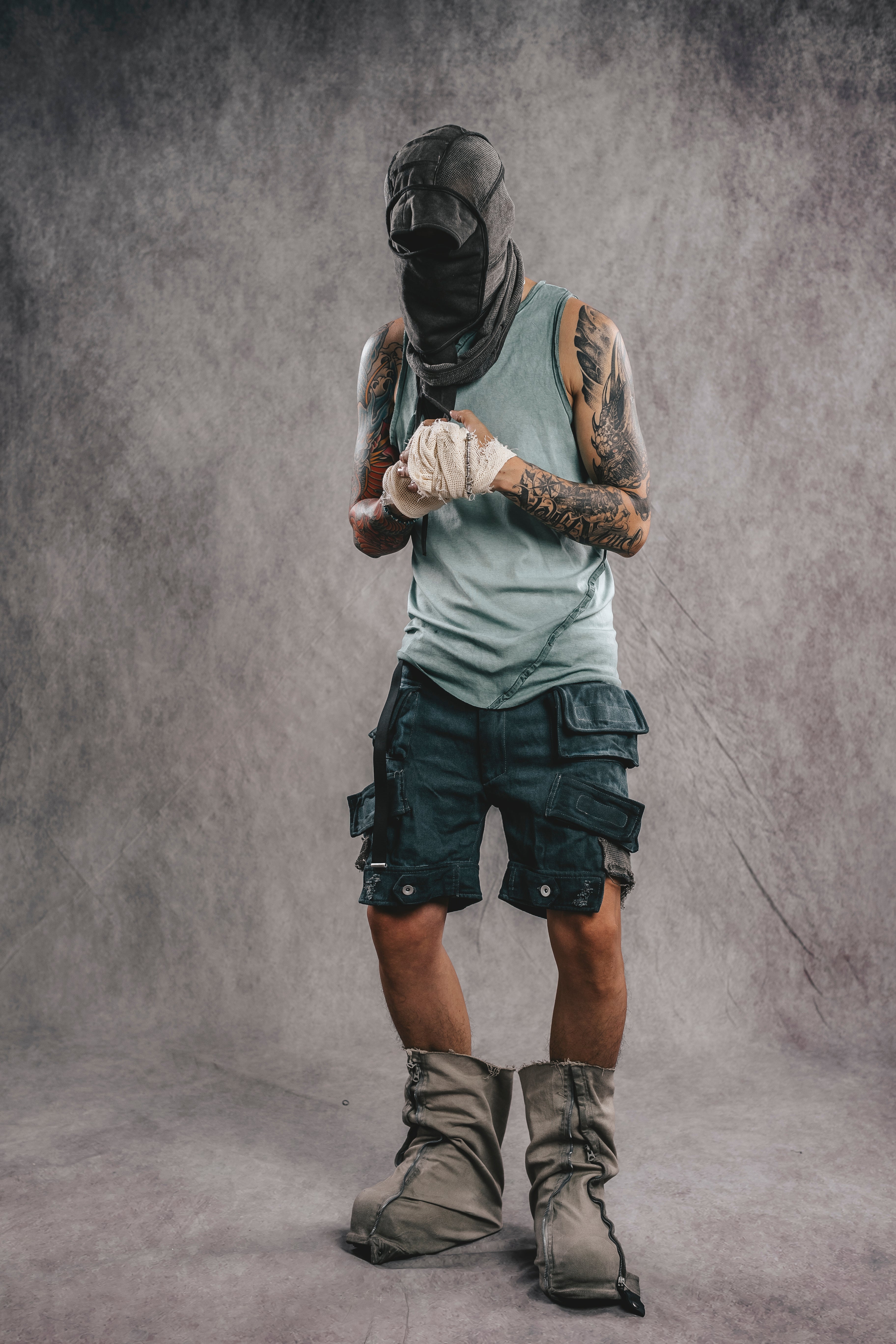 Top senza maniche Exoskeleton