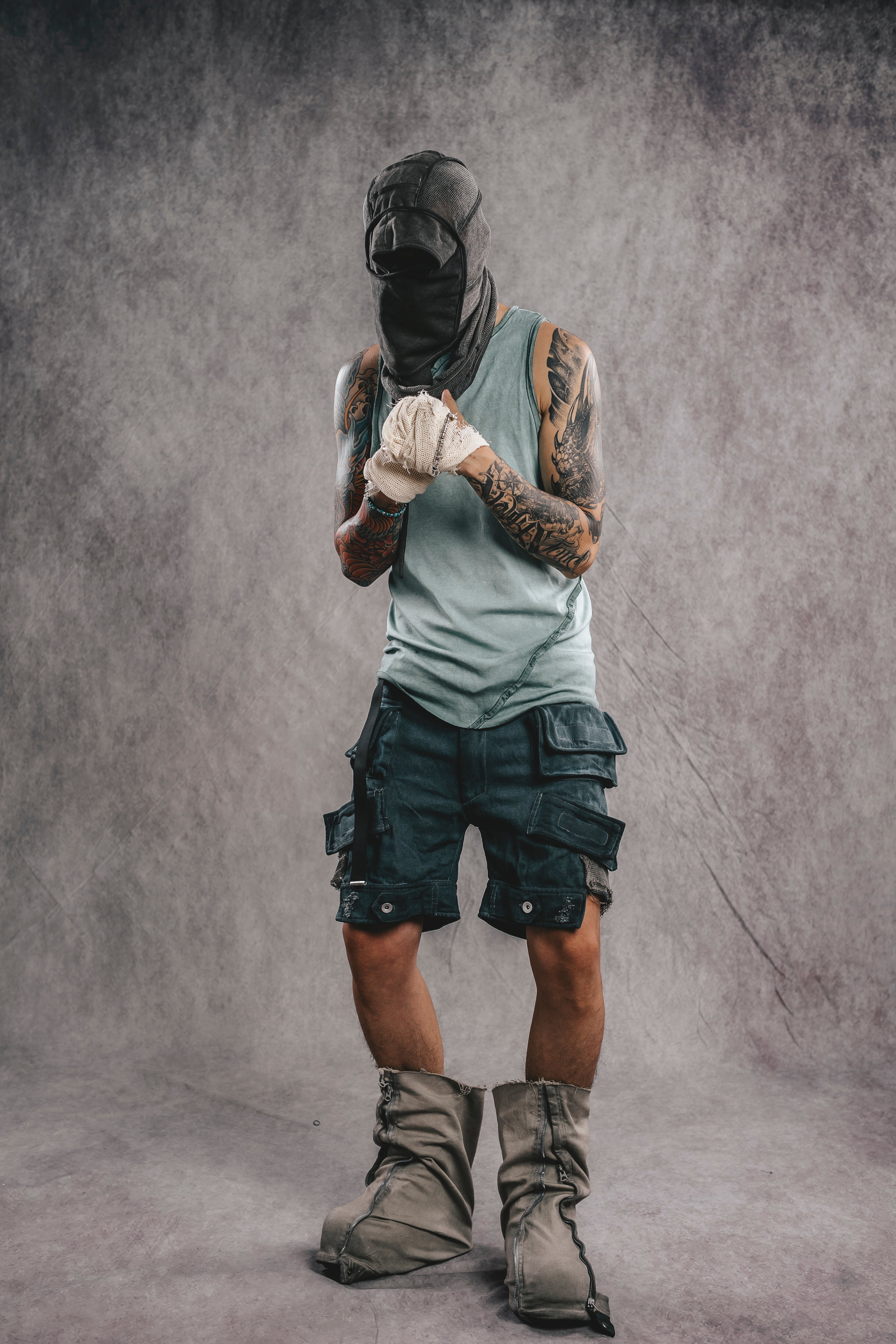 Top senza maniche Exoskeleton