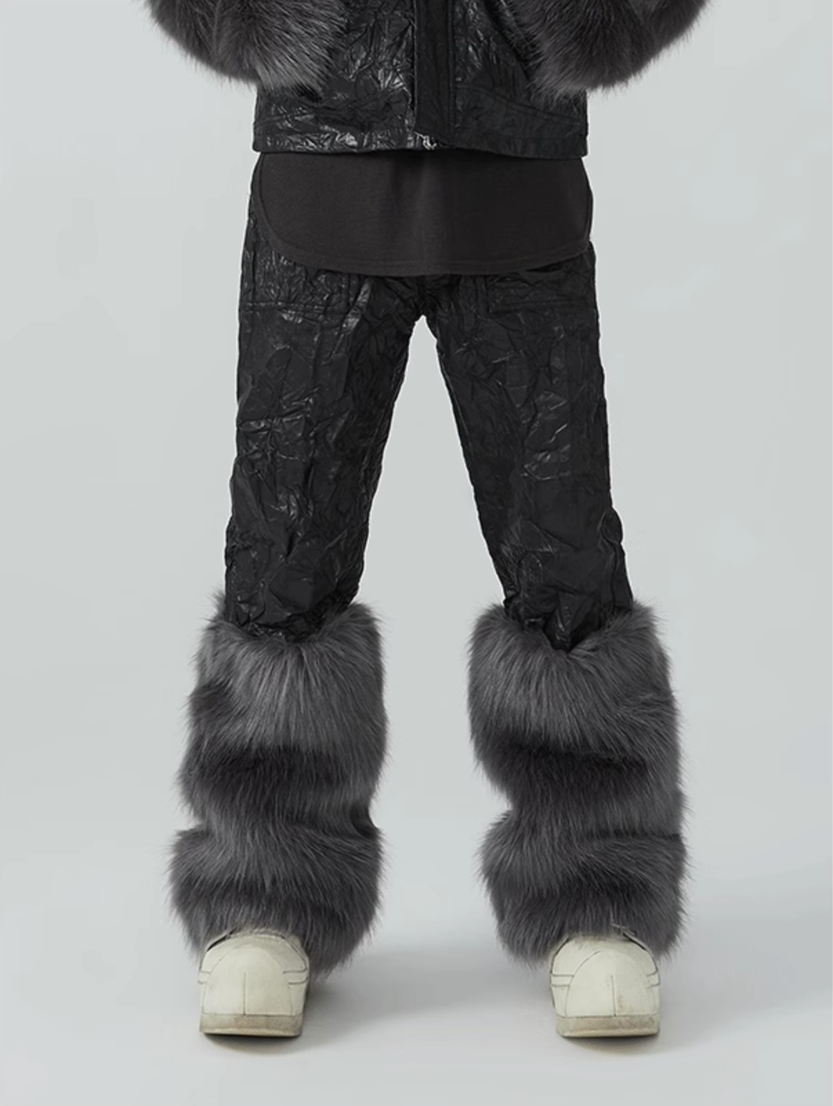 Completo Nightshade 22SS: pantaloni drappeggiati Vulpine