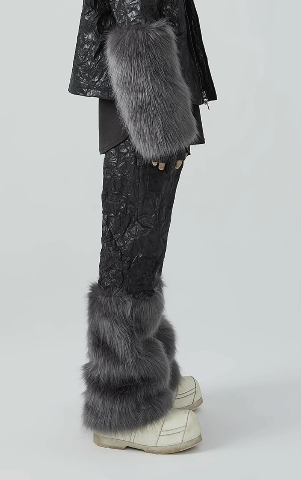 Completo Nightshade 22SS: pantaloni drappeggiati Vulpine