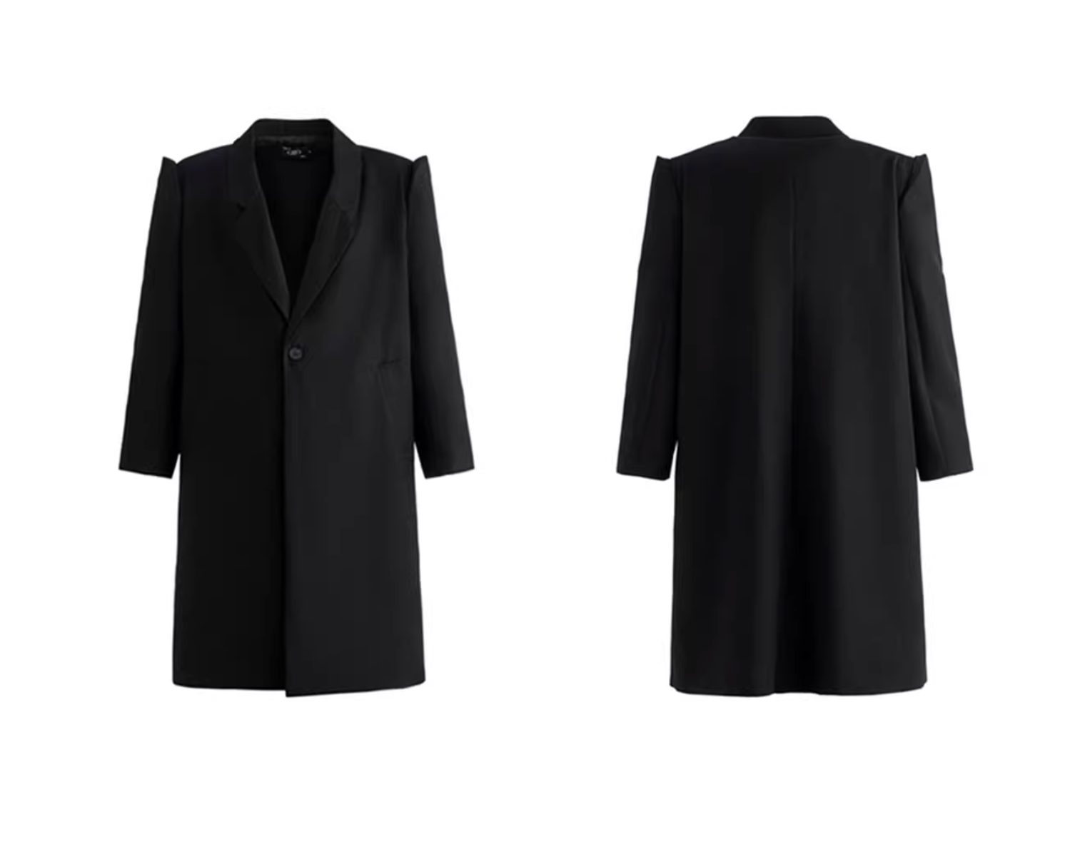 Cappotto antivento con spalle imbottite 23FW