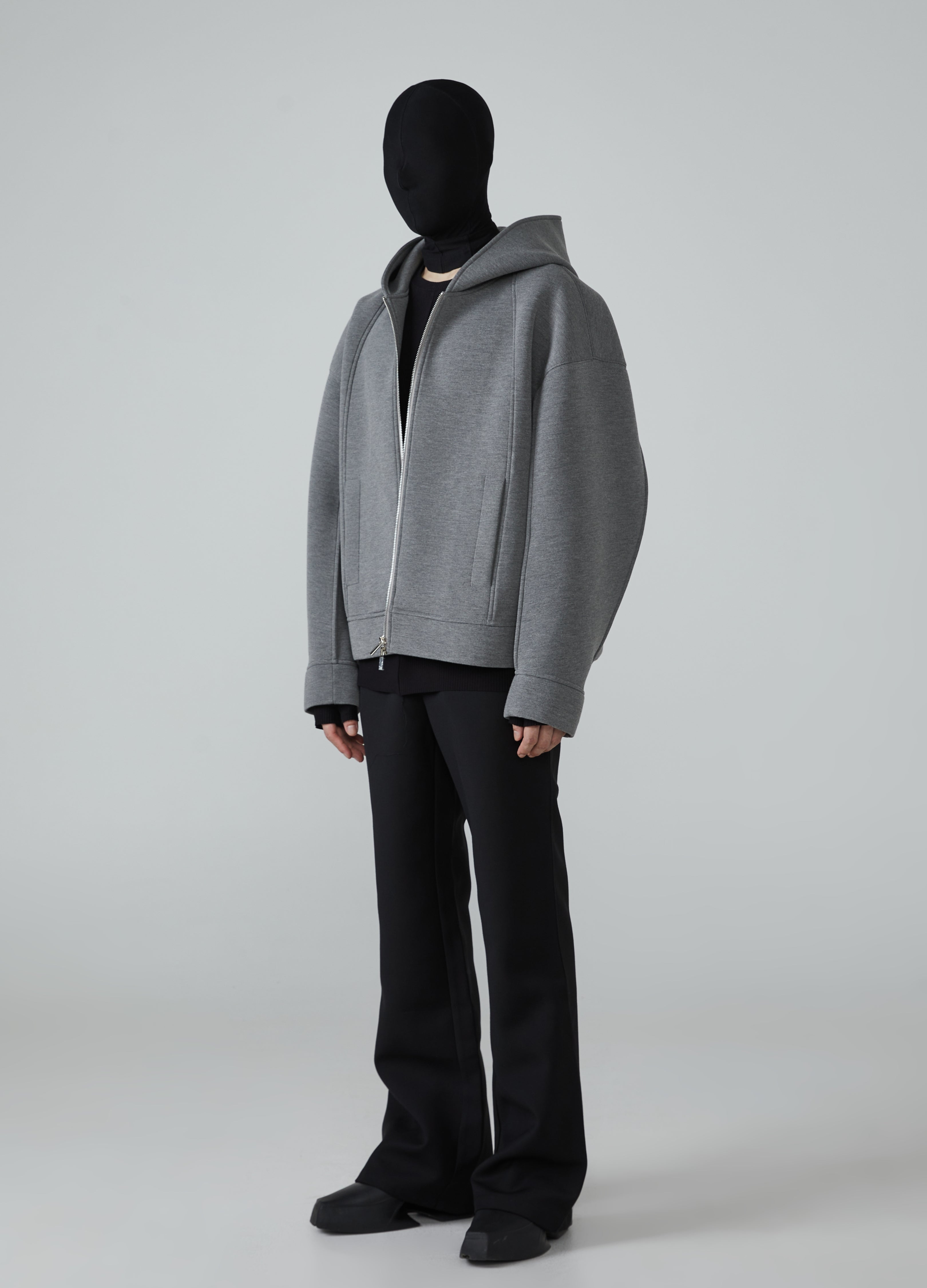 Felpa con cappuccio cardigan Nebula Drift 23FW