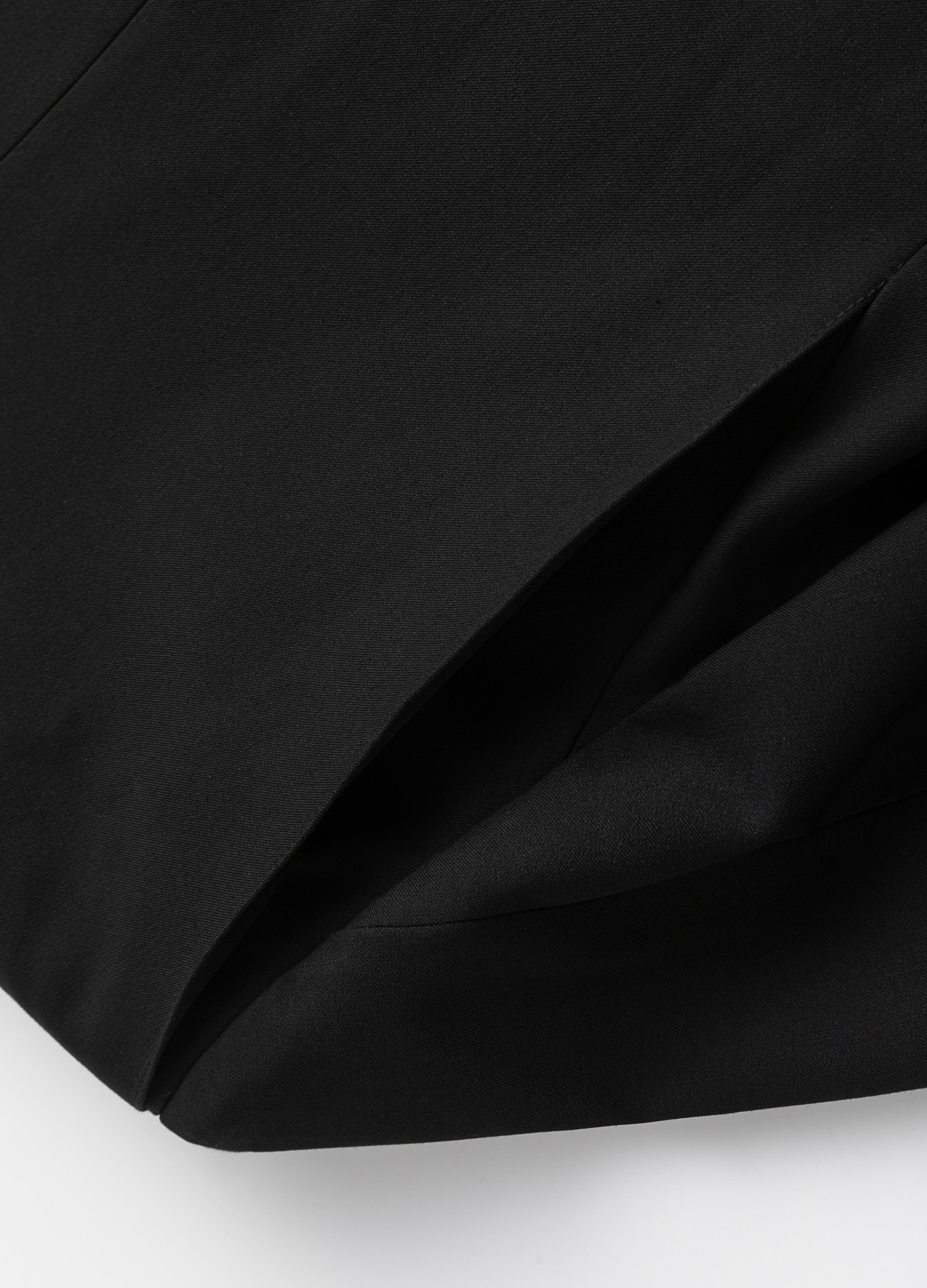 Giacca da abito con drappeggio profilato 23FW