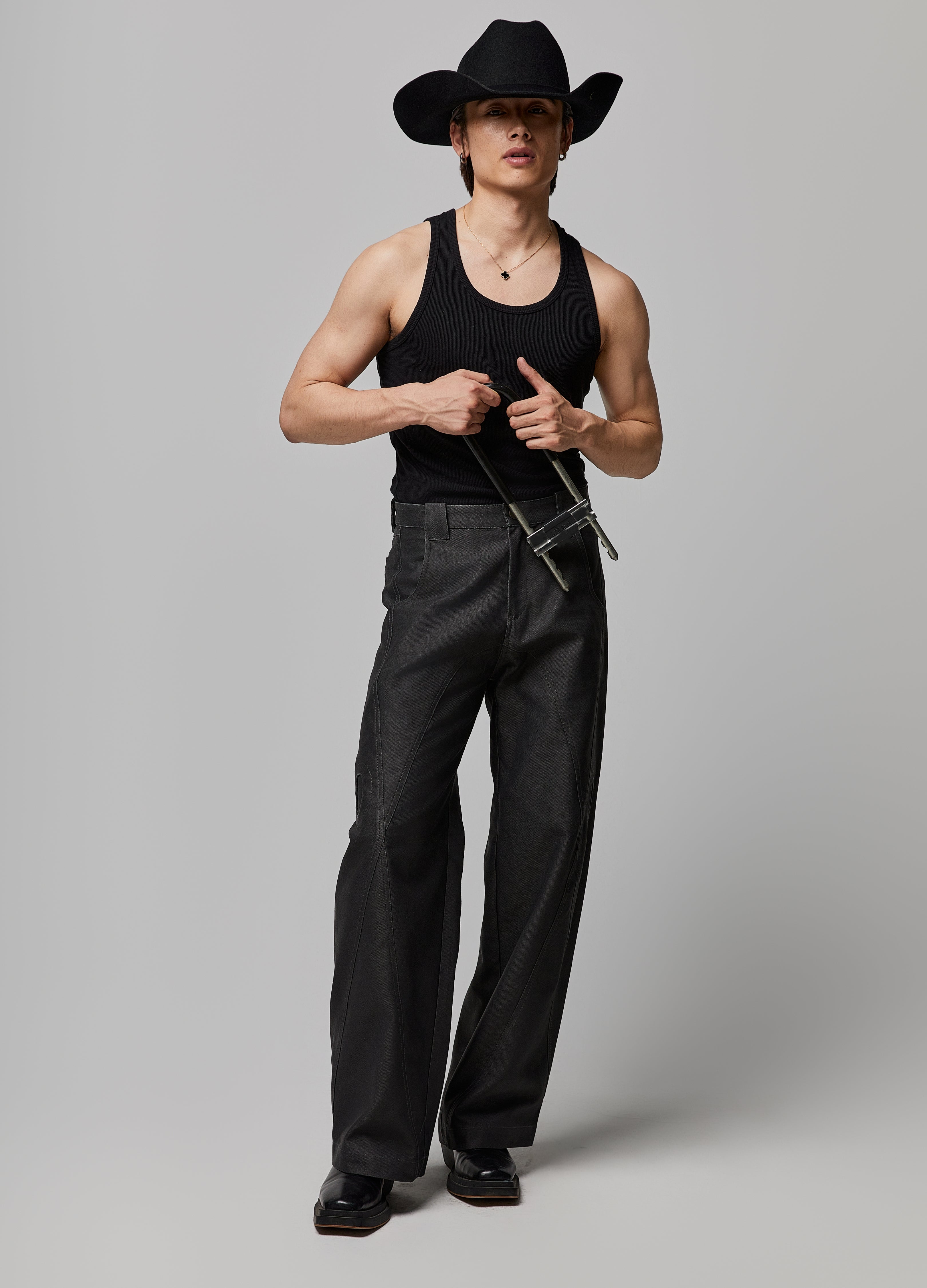 Pantaloni Batik "CAVE" 24SS