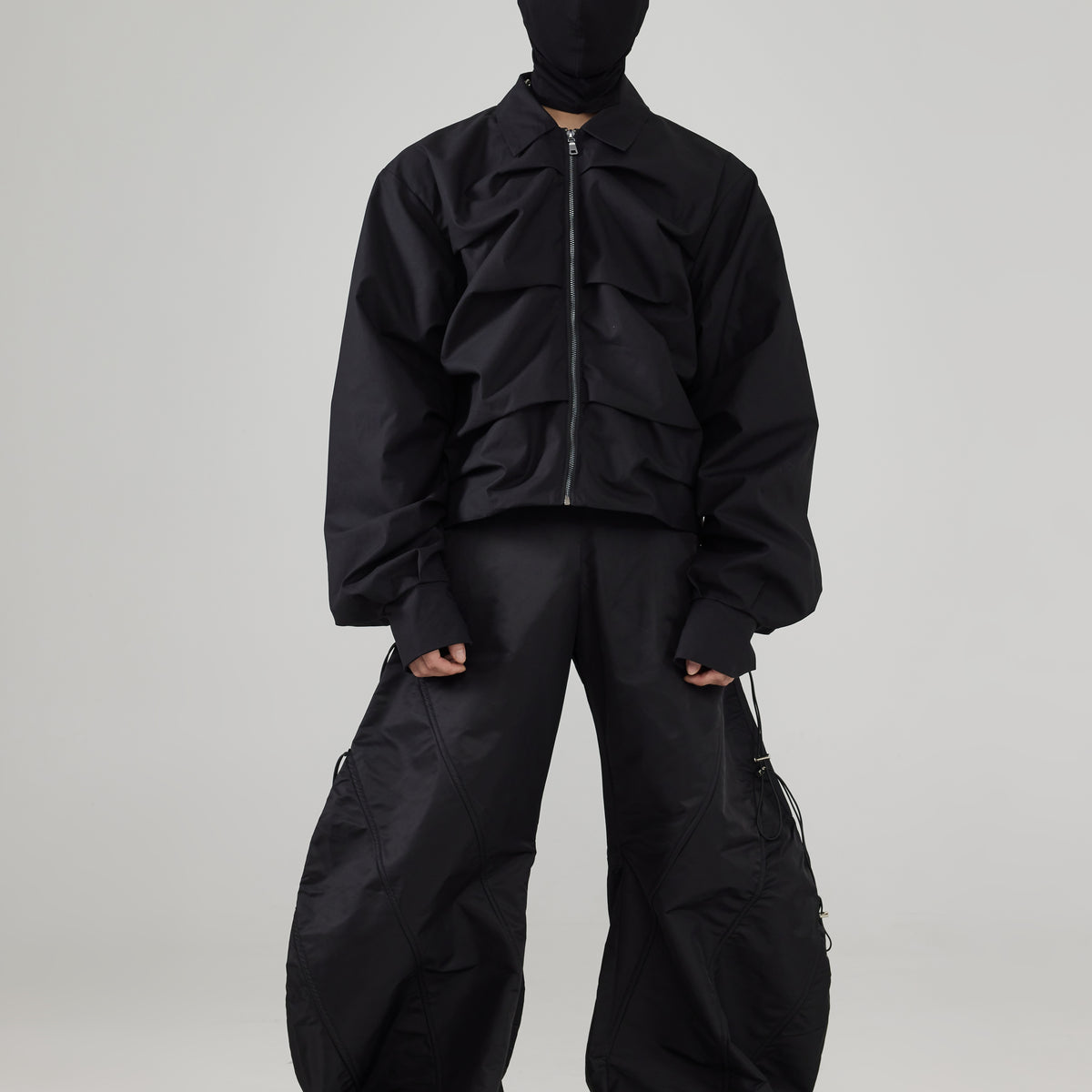 24FW Layered Pleat Jacket