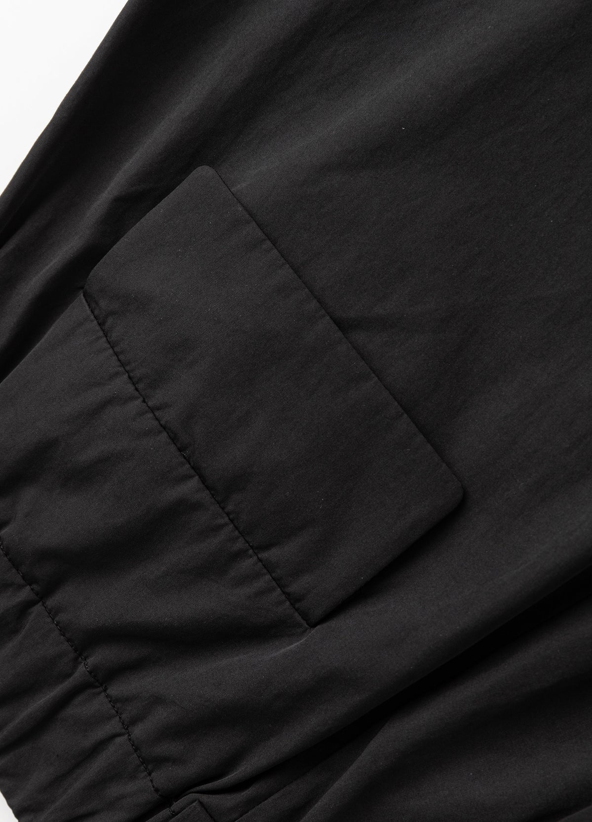Pocket flap construction.