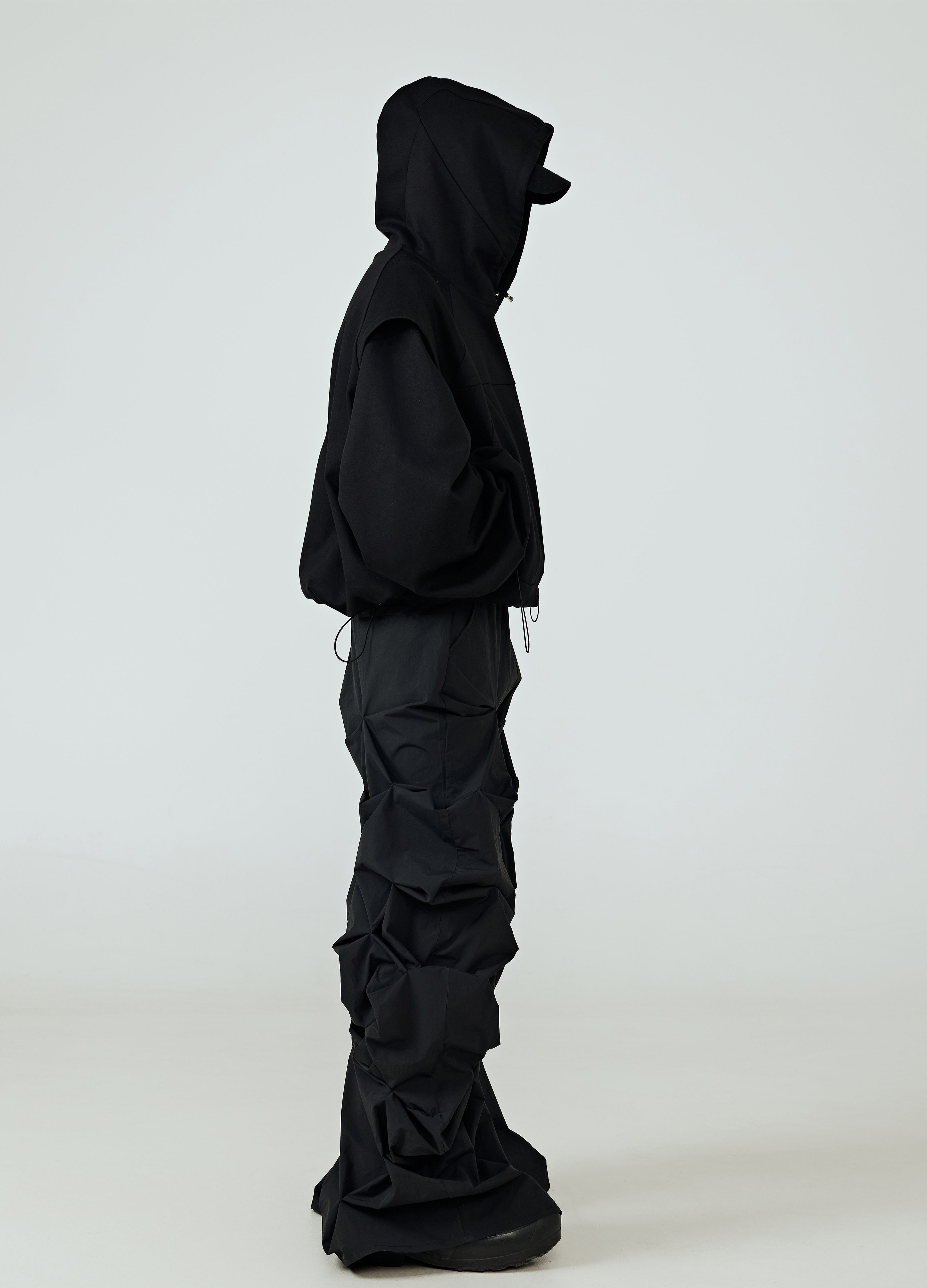 25SS 3D SHADOW PLEAT PANTS