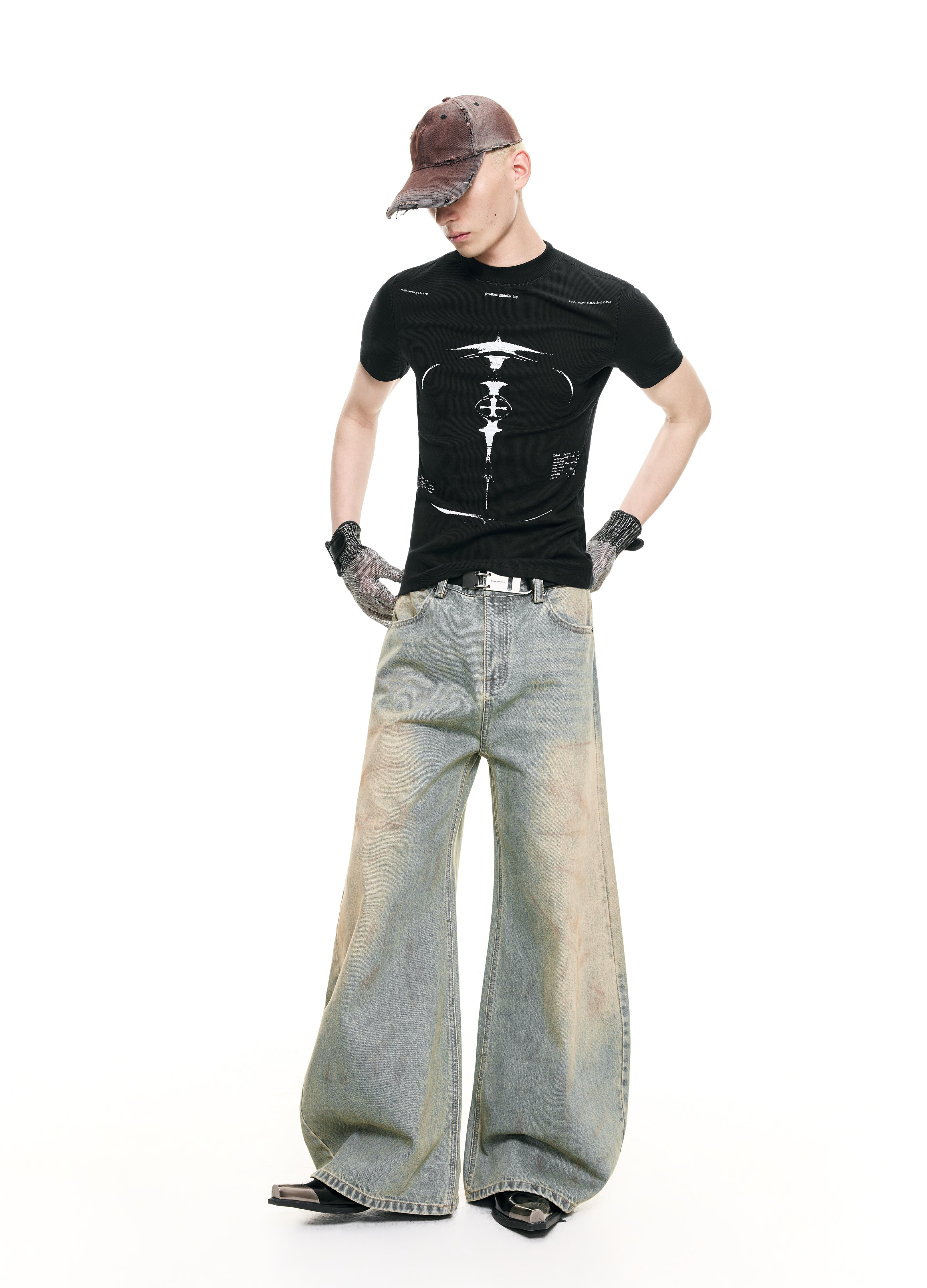 26SS SCIMITAR DIRTWASH DENIM