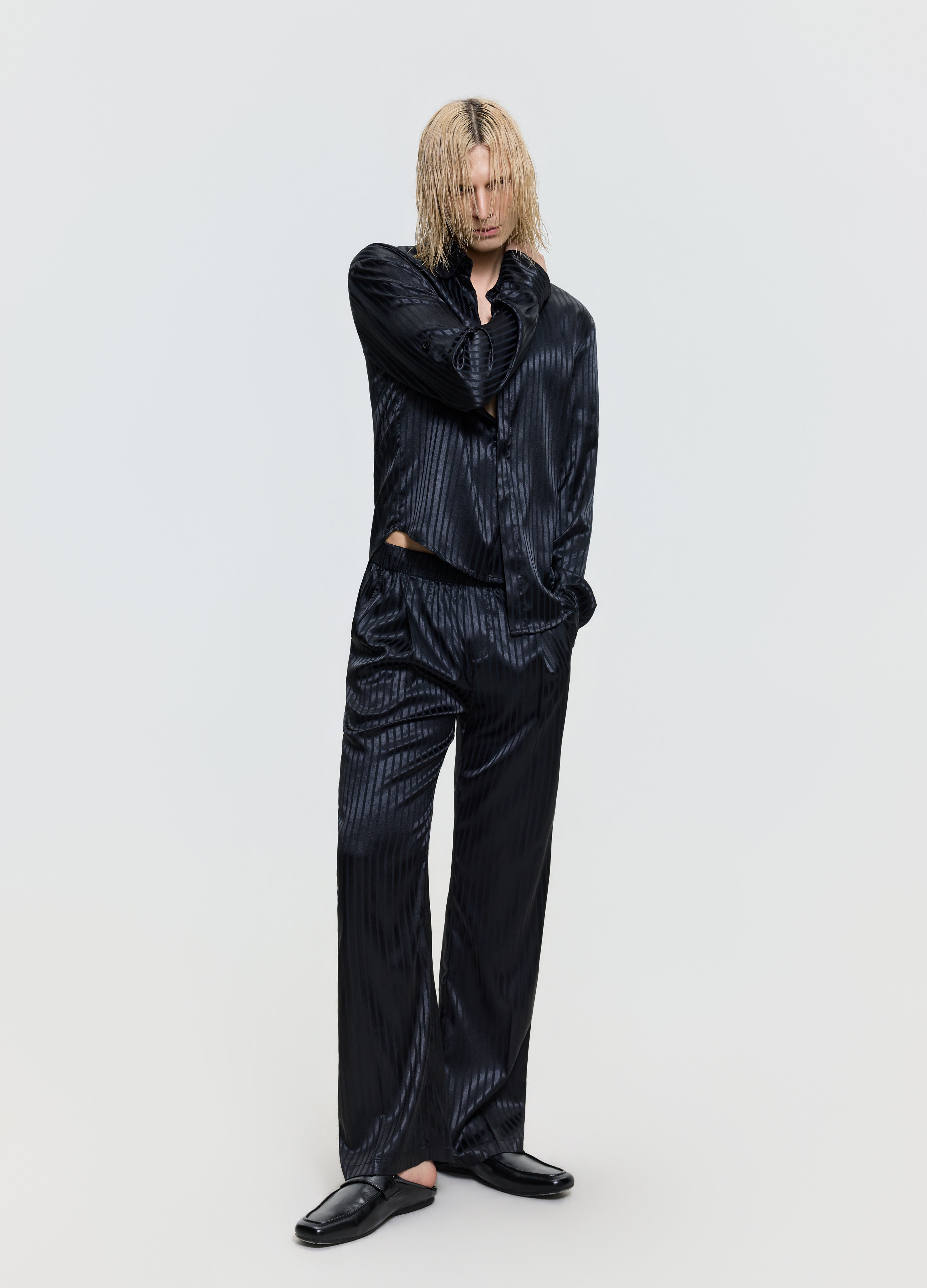 26FW LIQUID SILK SHIRT