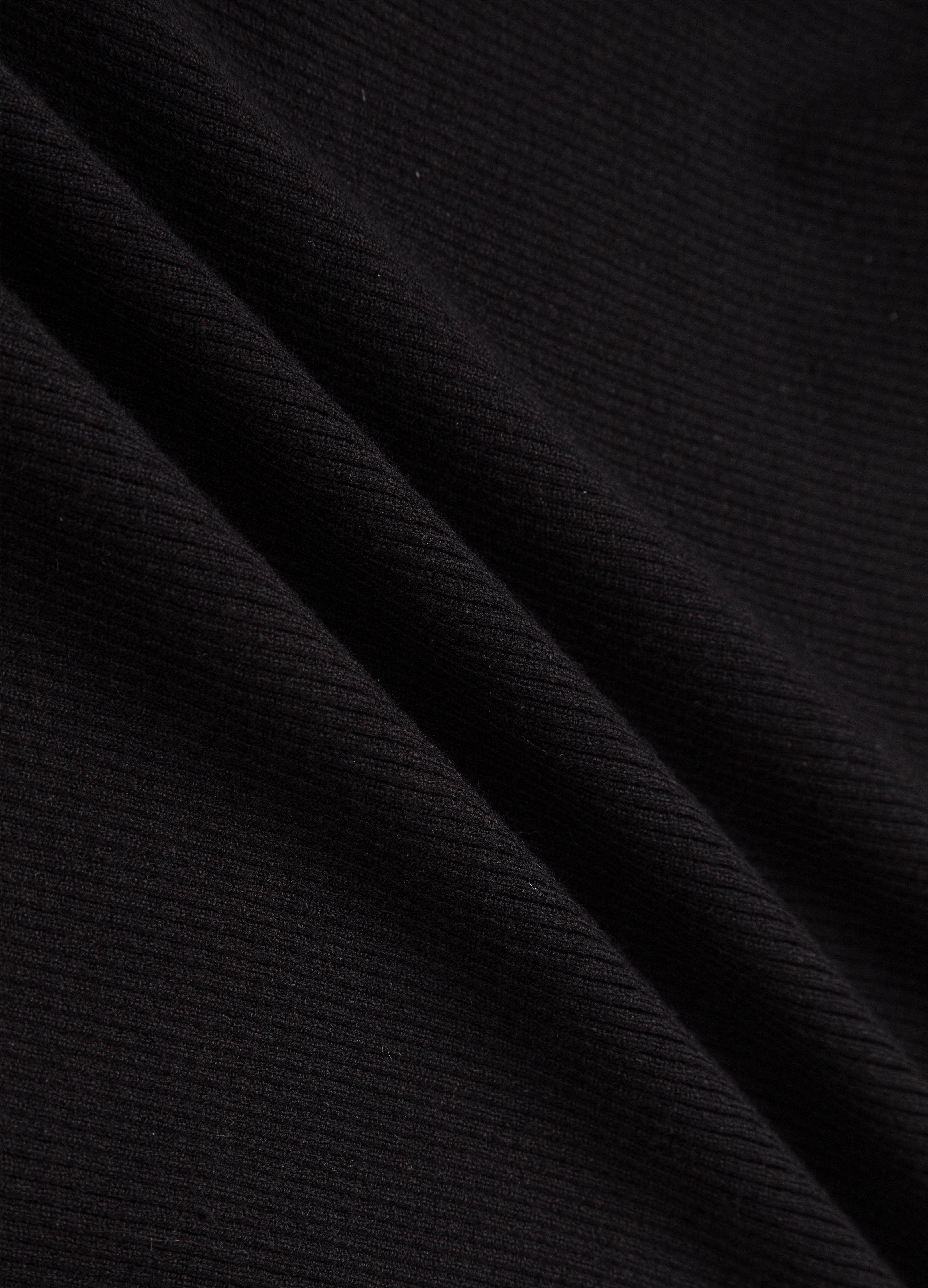 25FW DUAL-ZIP HIGH NECK KNIT