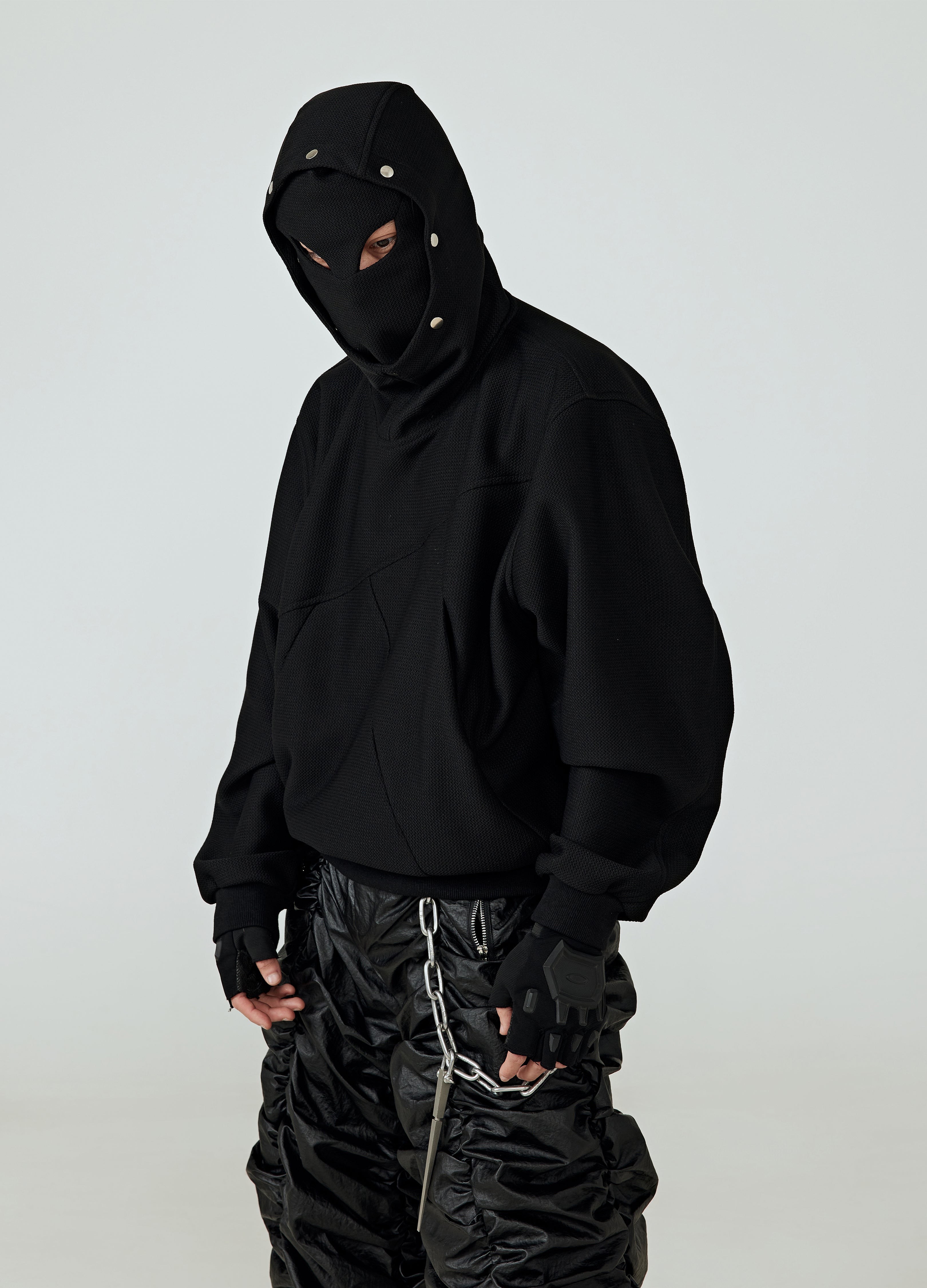 25SS MASKED EAGLE HOODIE