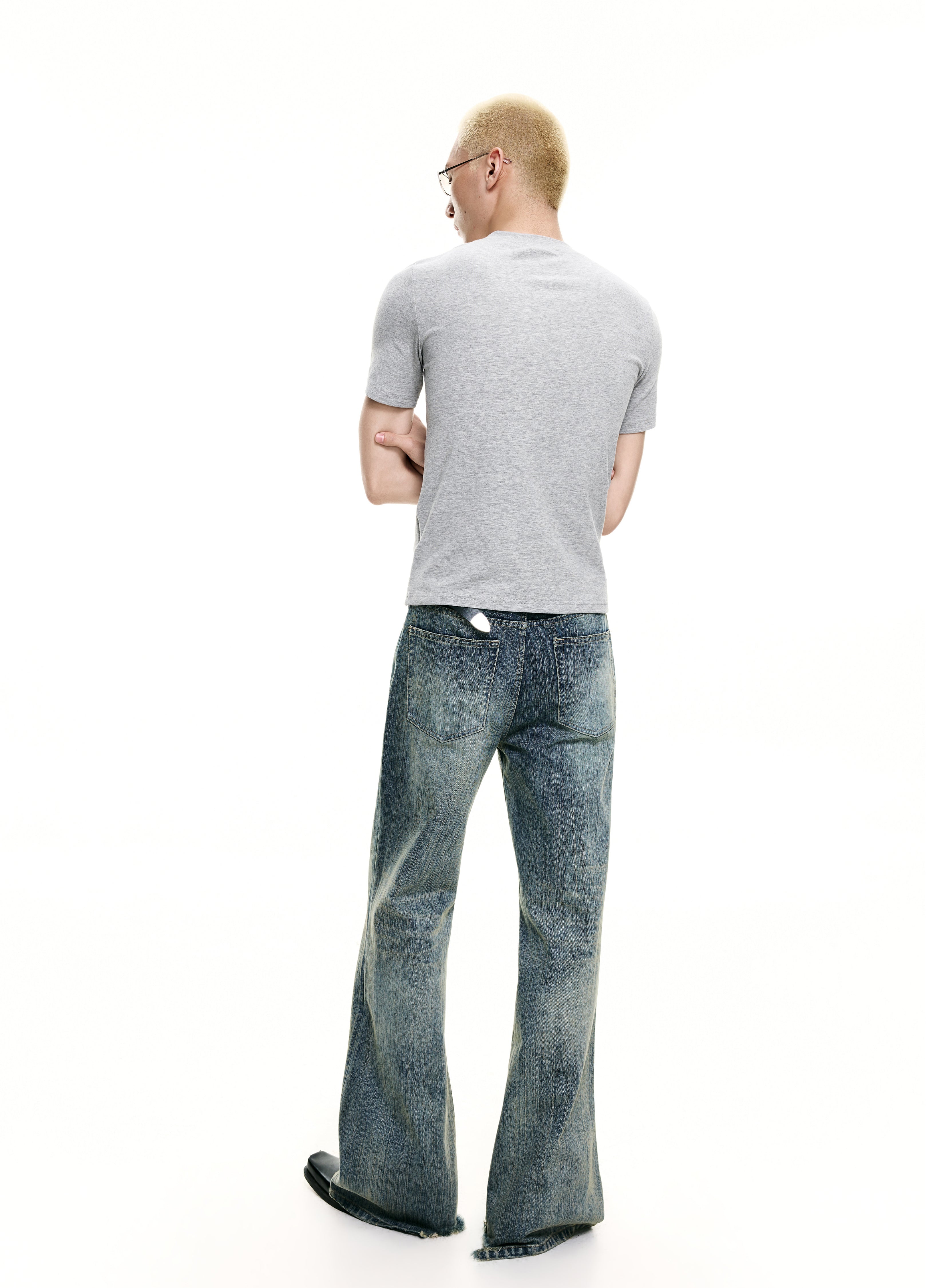 25FW BANANENSCHNITT WEITE HOSEN