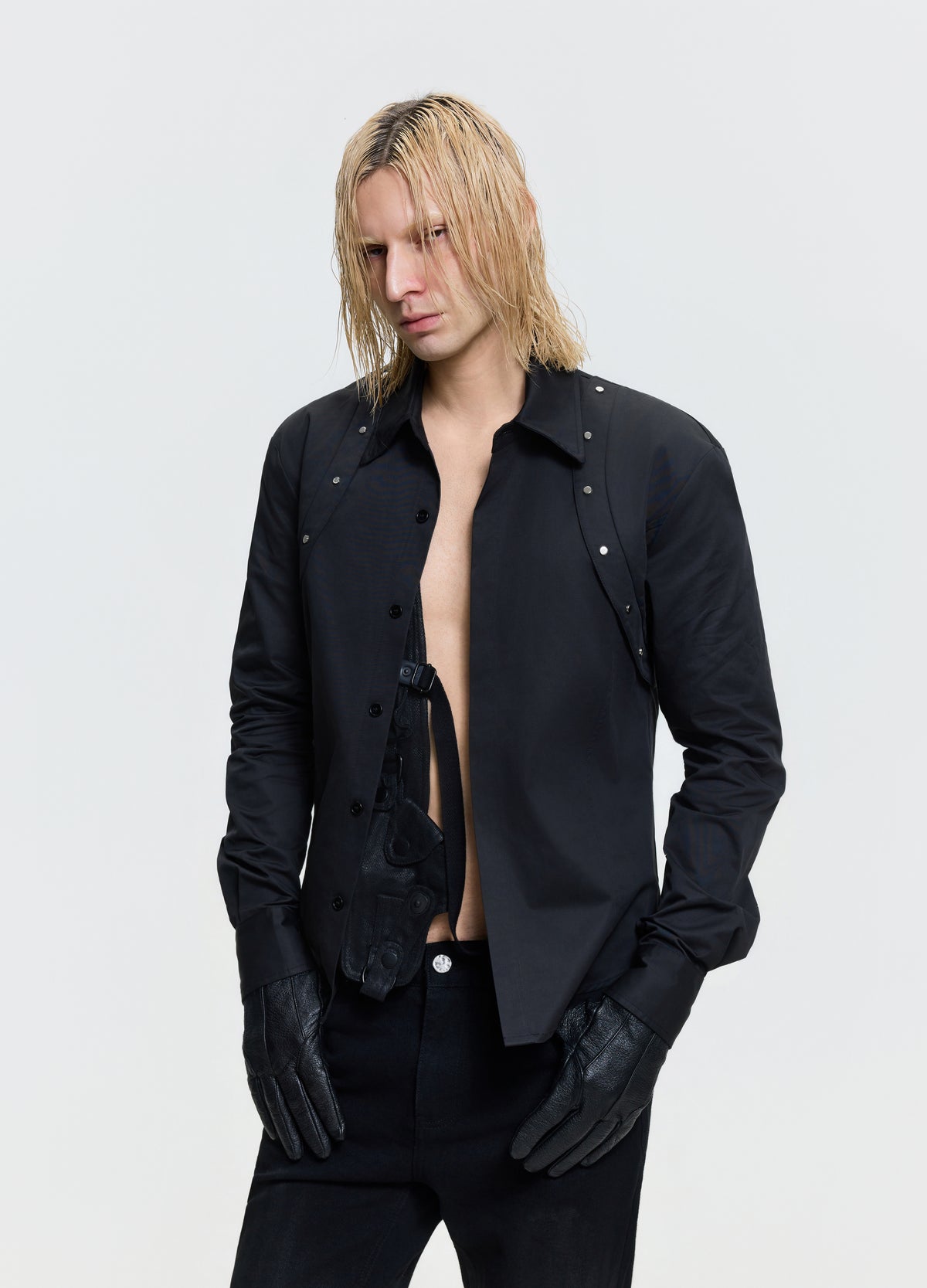26FW HINGED PANEL SHIRT