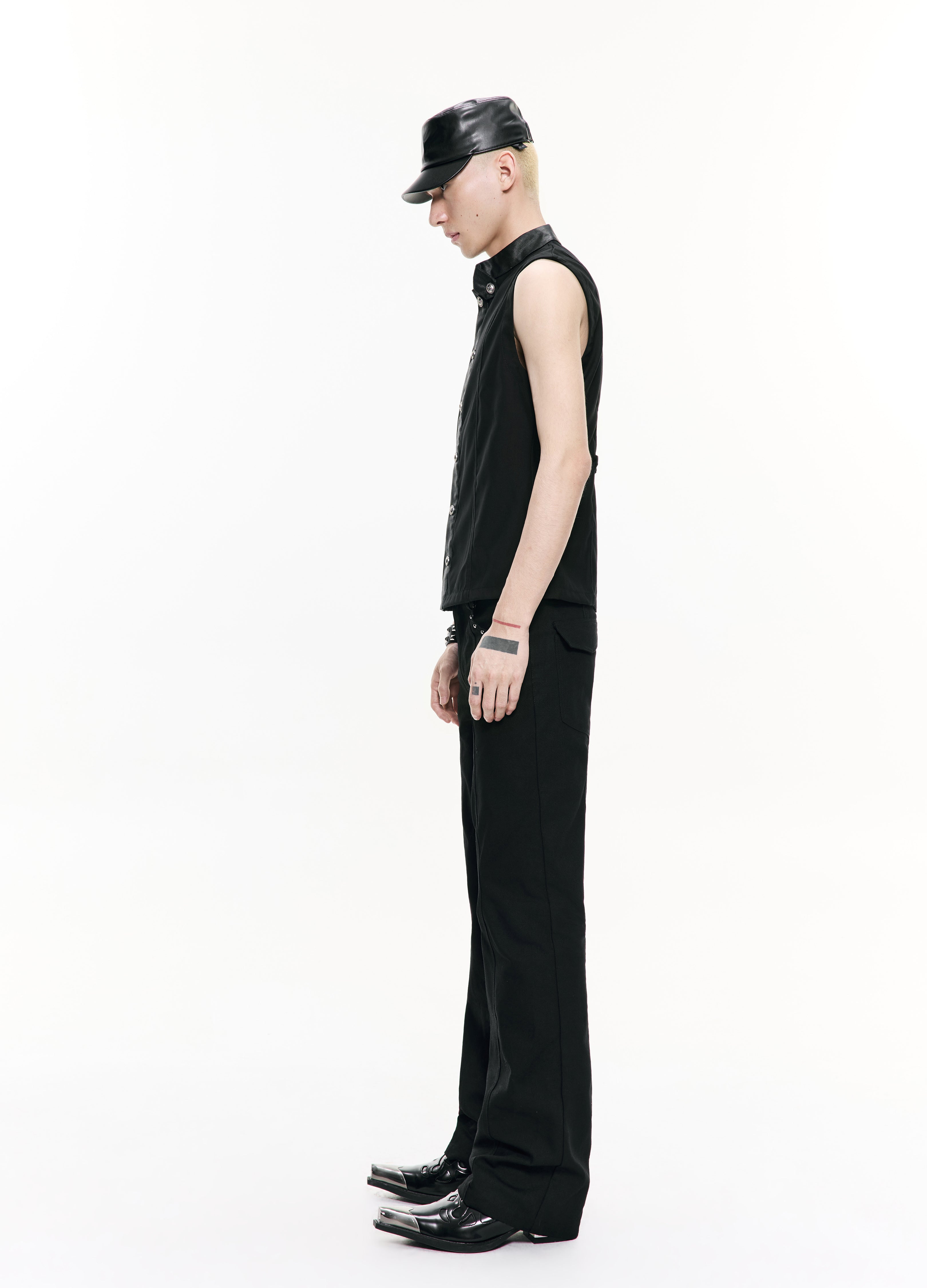 26SS GOTHIC METAL BUTTON VEST