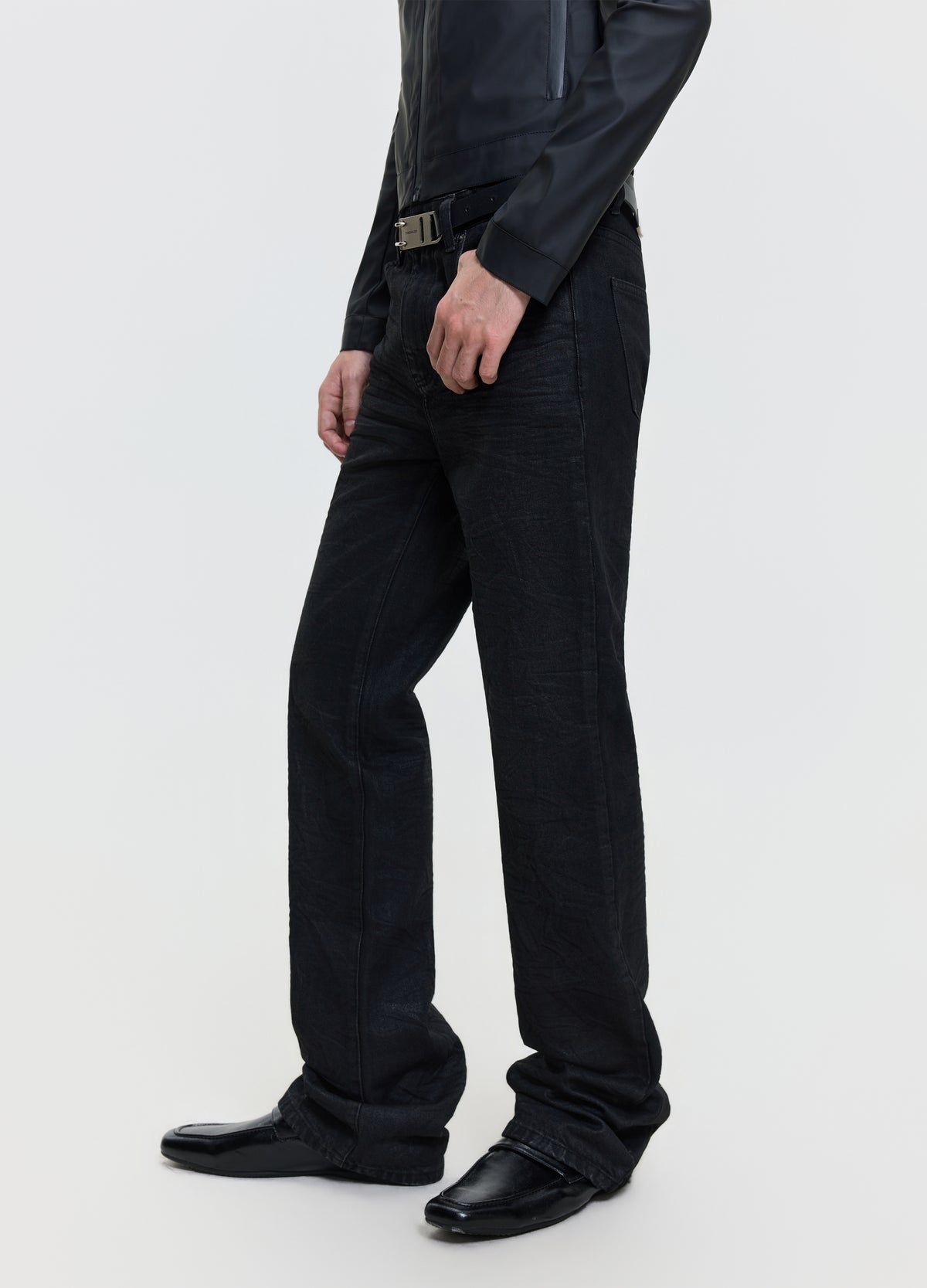 26FW 3D WHISKER WAXED DENIM