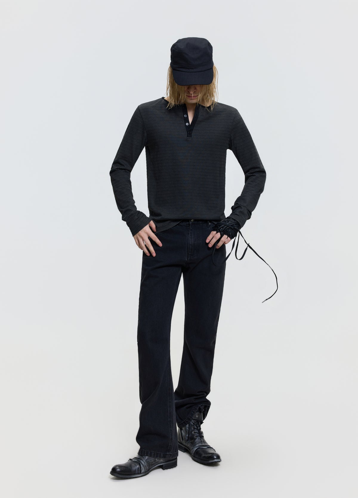 26FW DIRTY WASH KNIT TEE