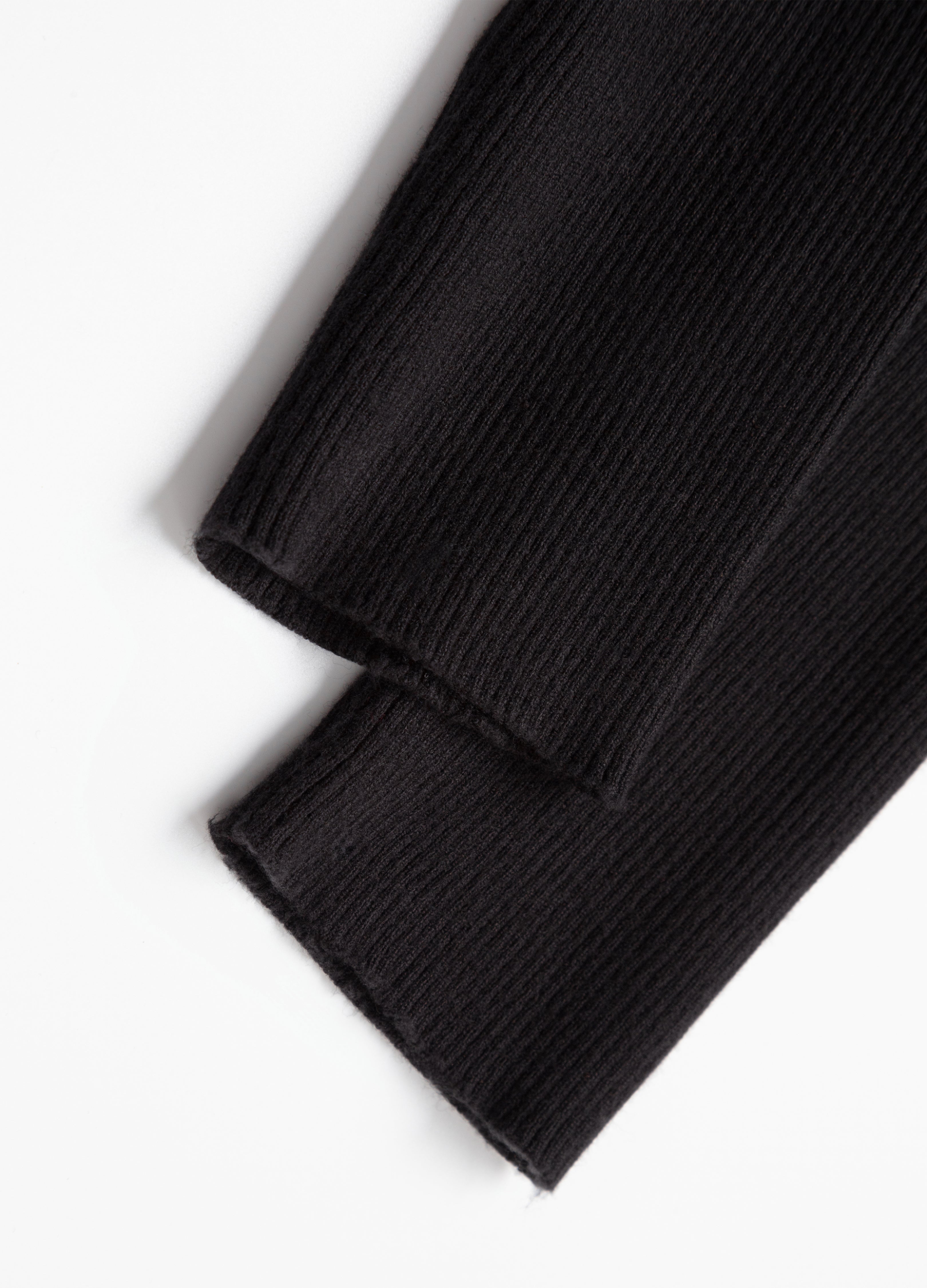 25FW DUAL-ZIP HIGH NECK KNIT