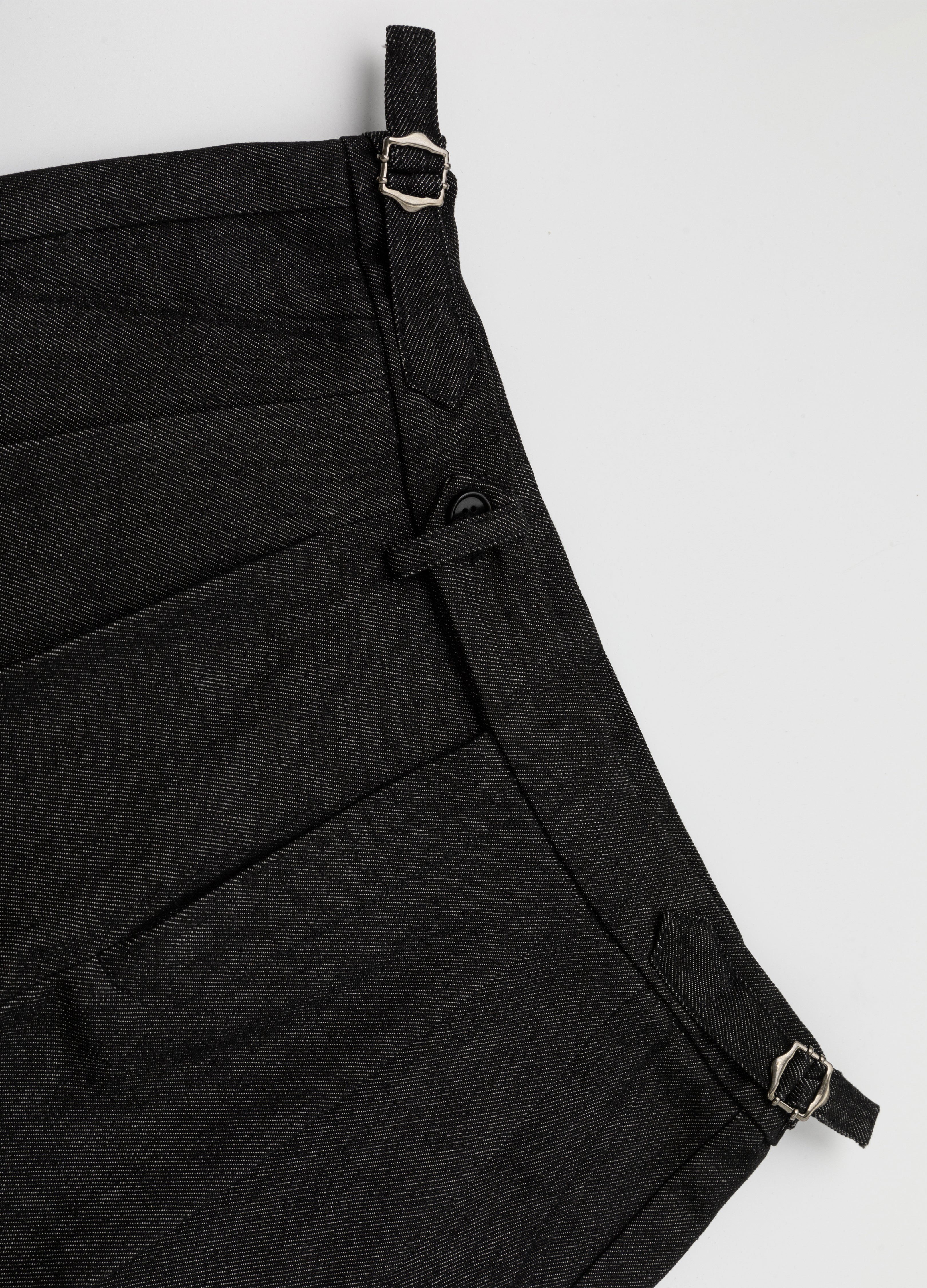 26SS NAPLES PLEATED RAW TROUSERS