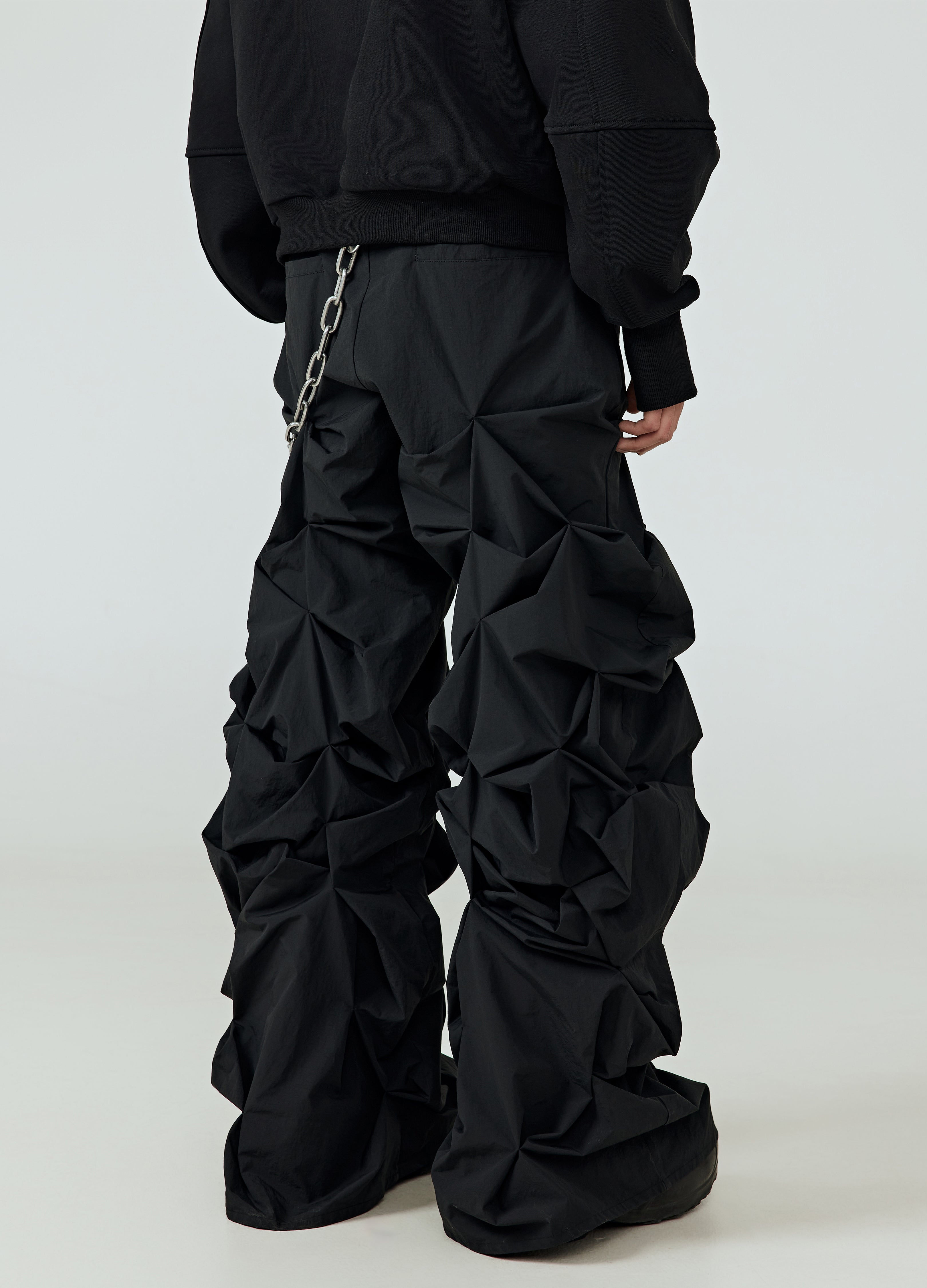 25SS 3D SHADOW PLEAT PANTS