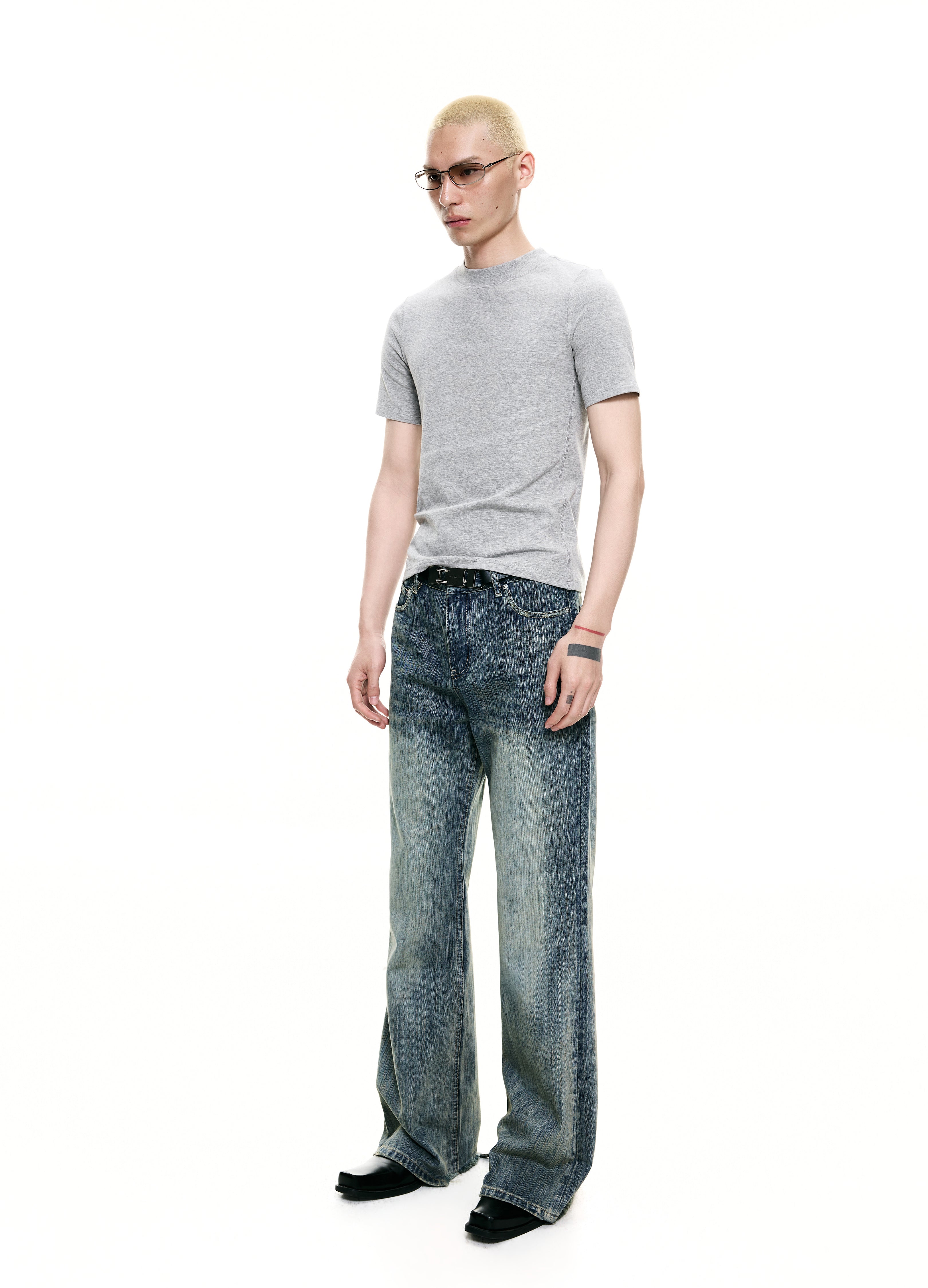 25FW BANANENSCHNITT WEITE HOSEN