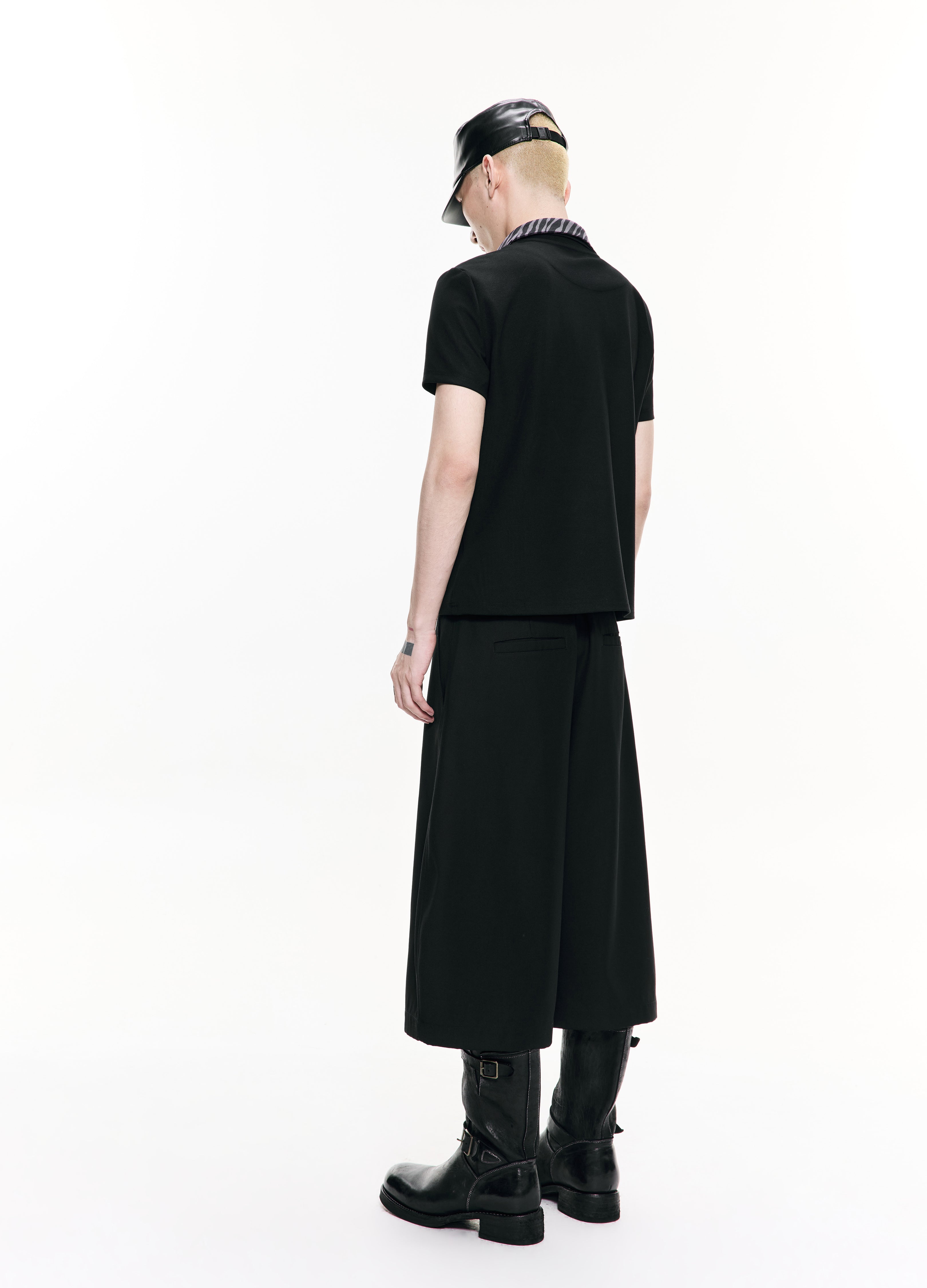 26SS DOUBLE-COLLAR PATTERN POLO