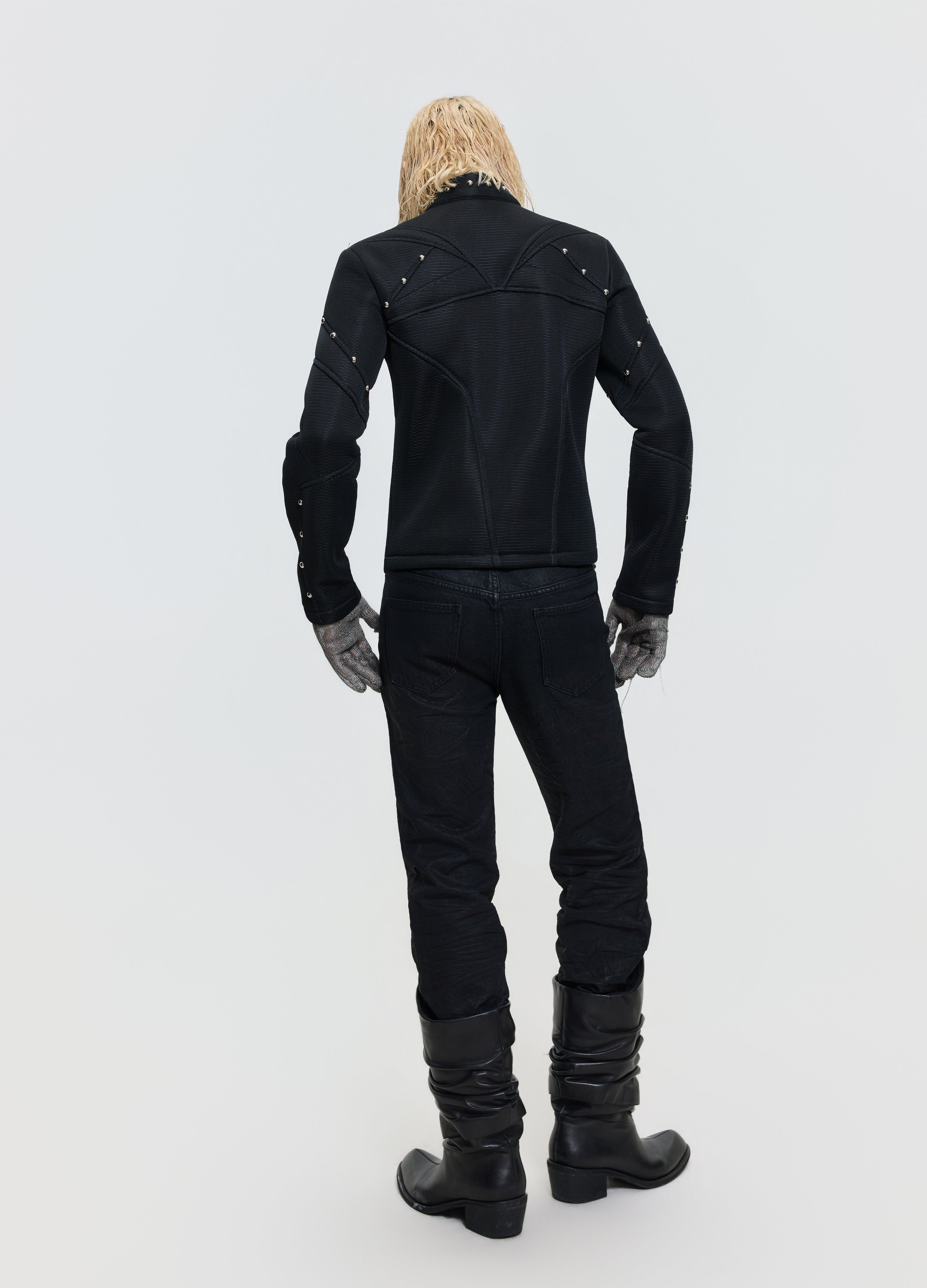 26FW MESH STUD JACKET