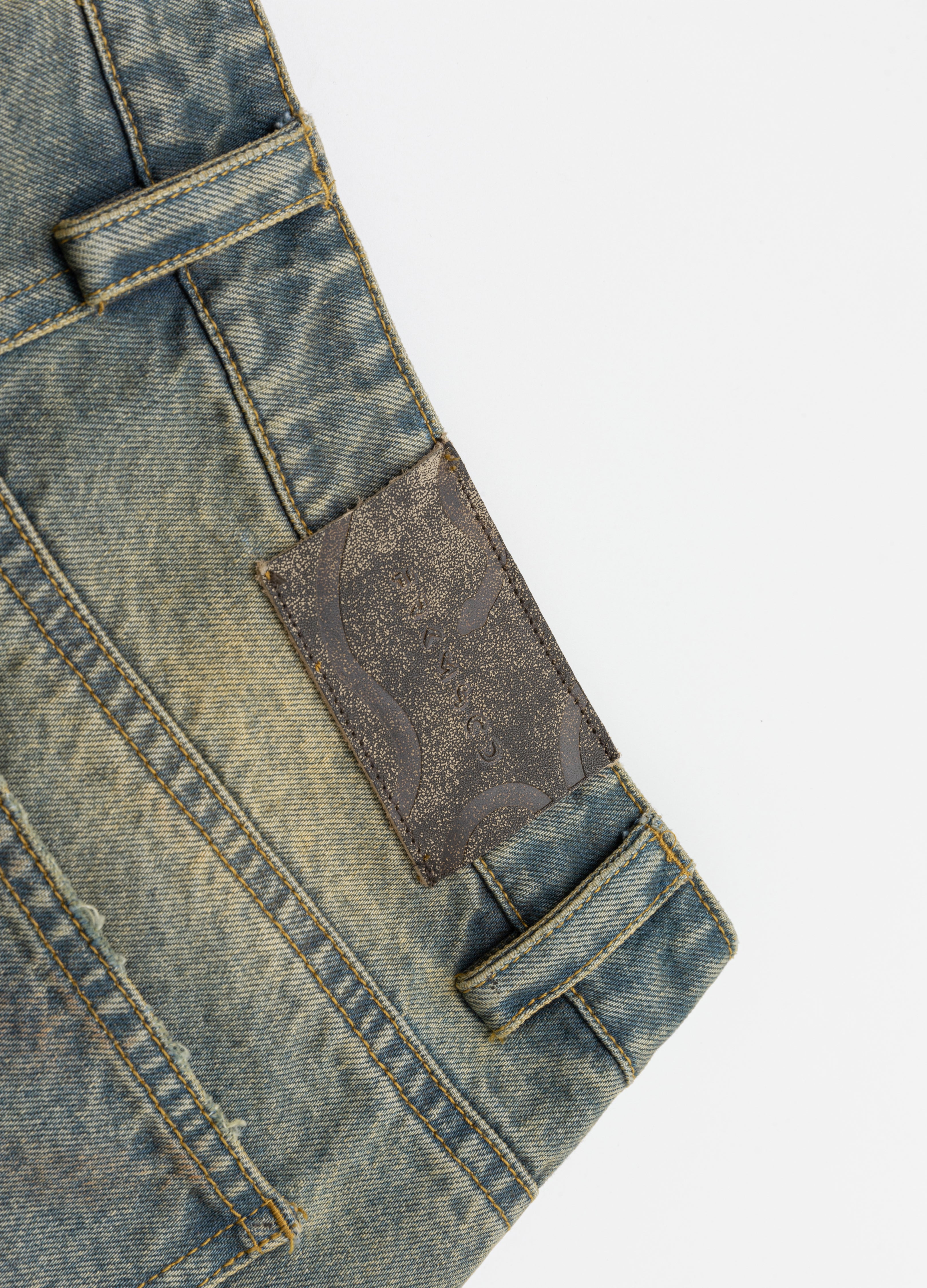 26SS SCIMITAR DIRTWASH DENIM