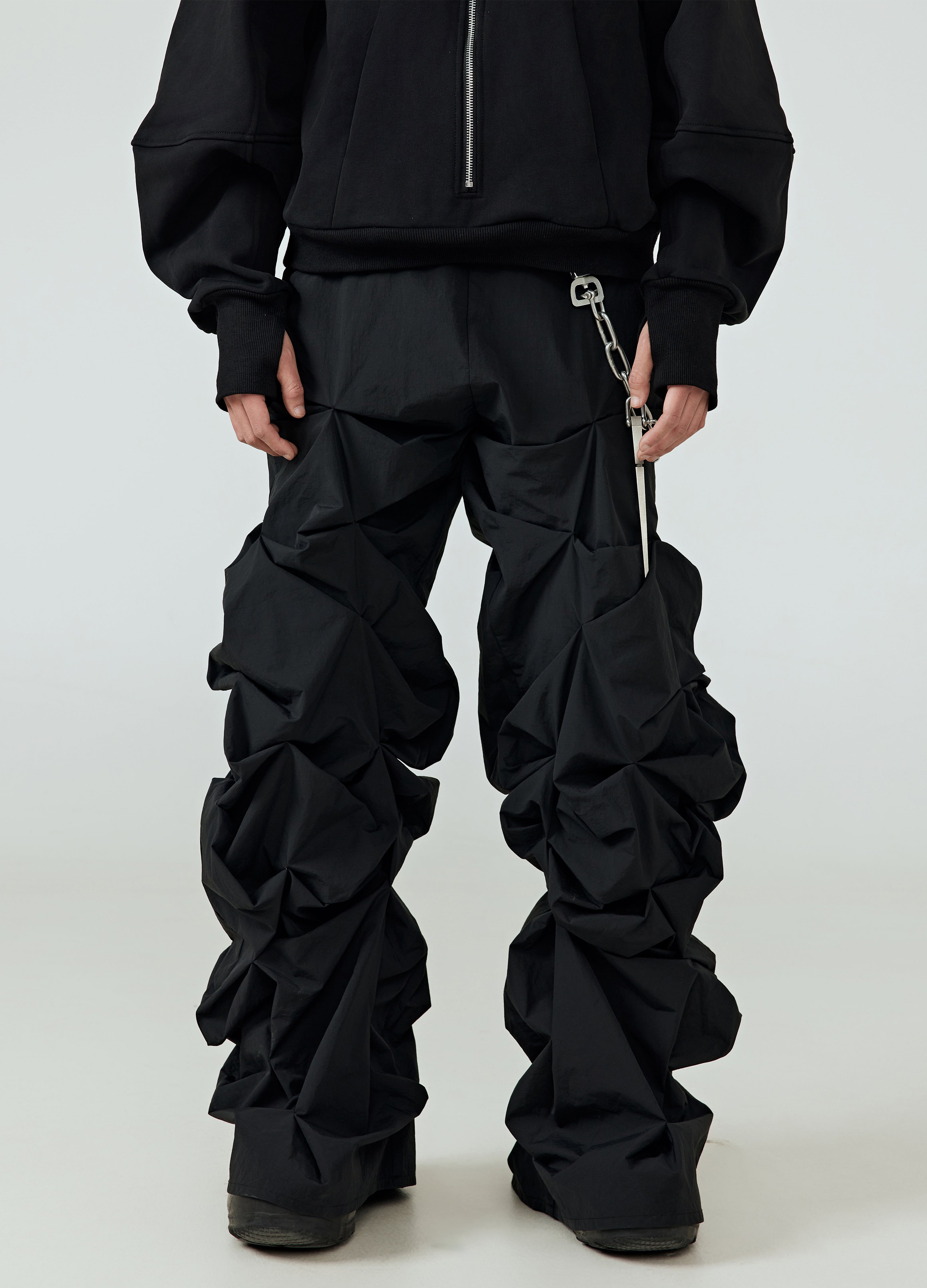 25SS 3D SHADOW PLEAT PANTS