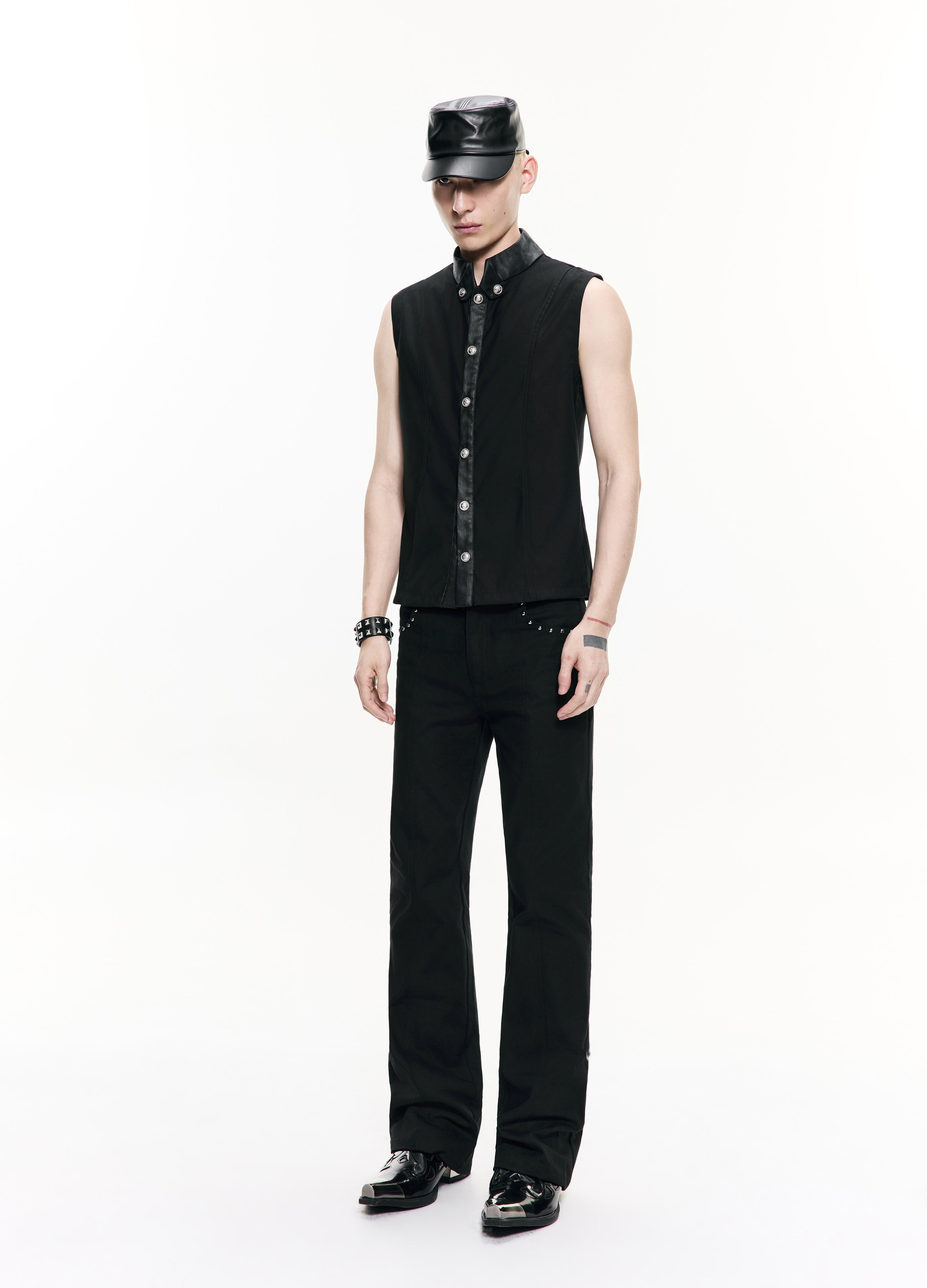 26SS GOTHIC METAL BUTTON VEST