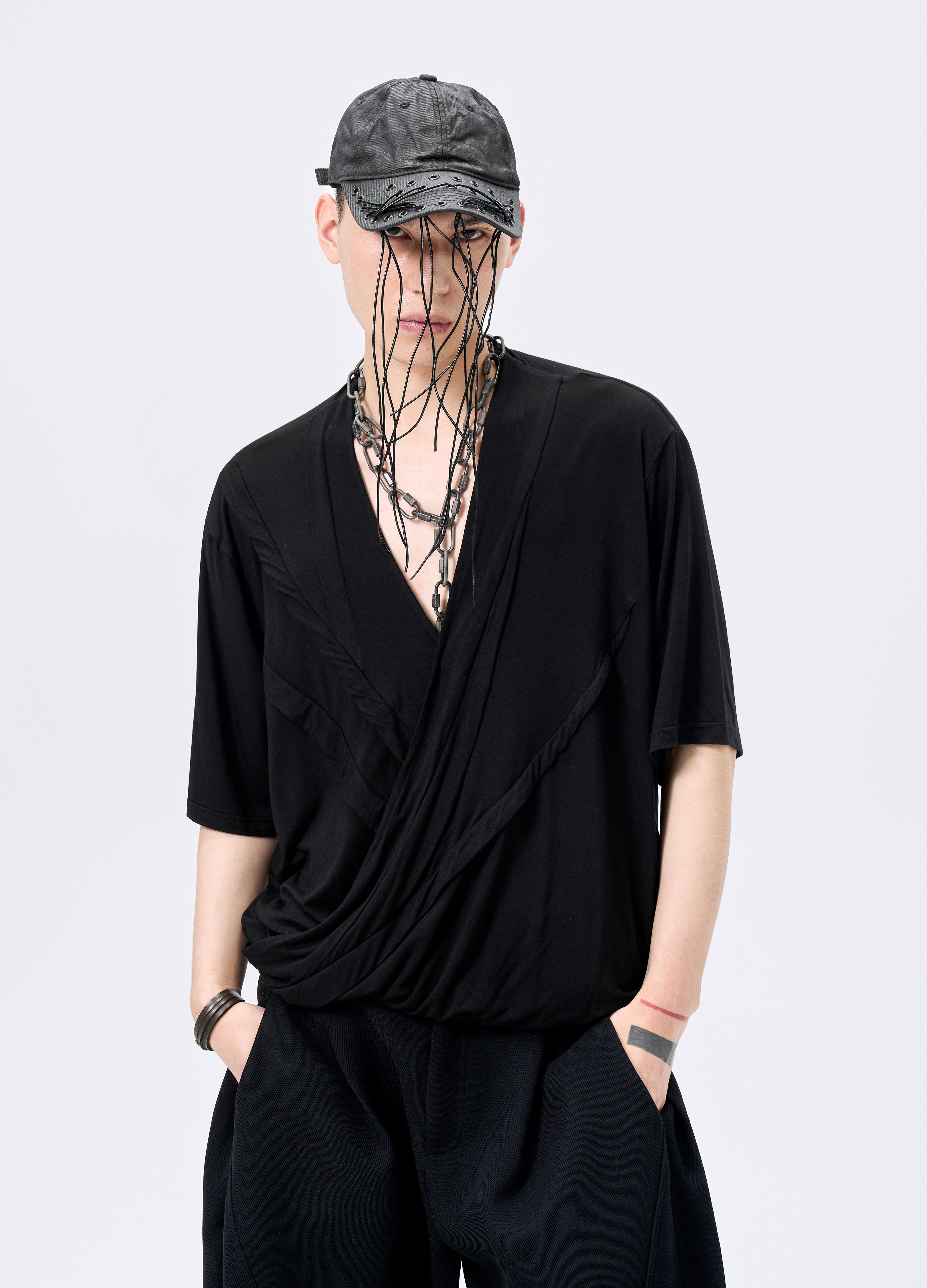 26SS MAGLOCK Y-COLLAR TEE