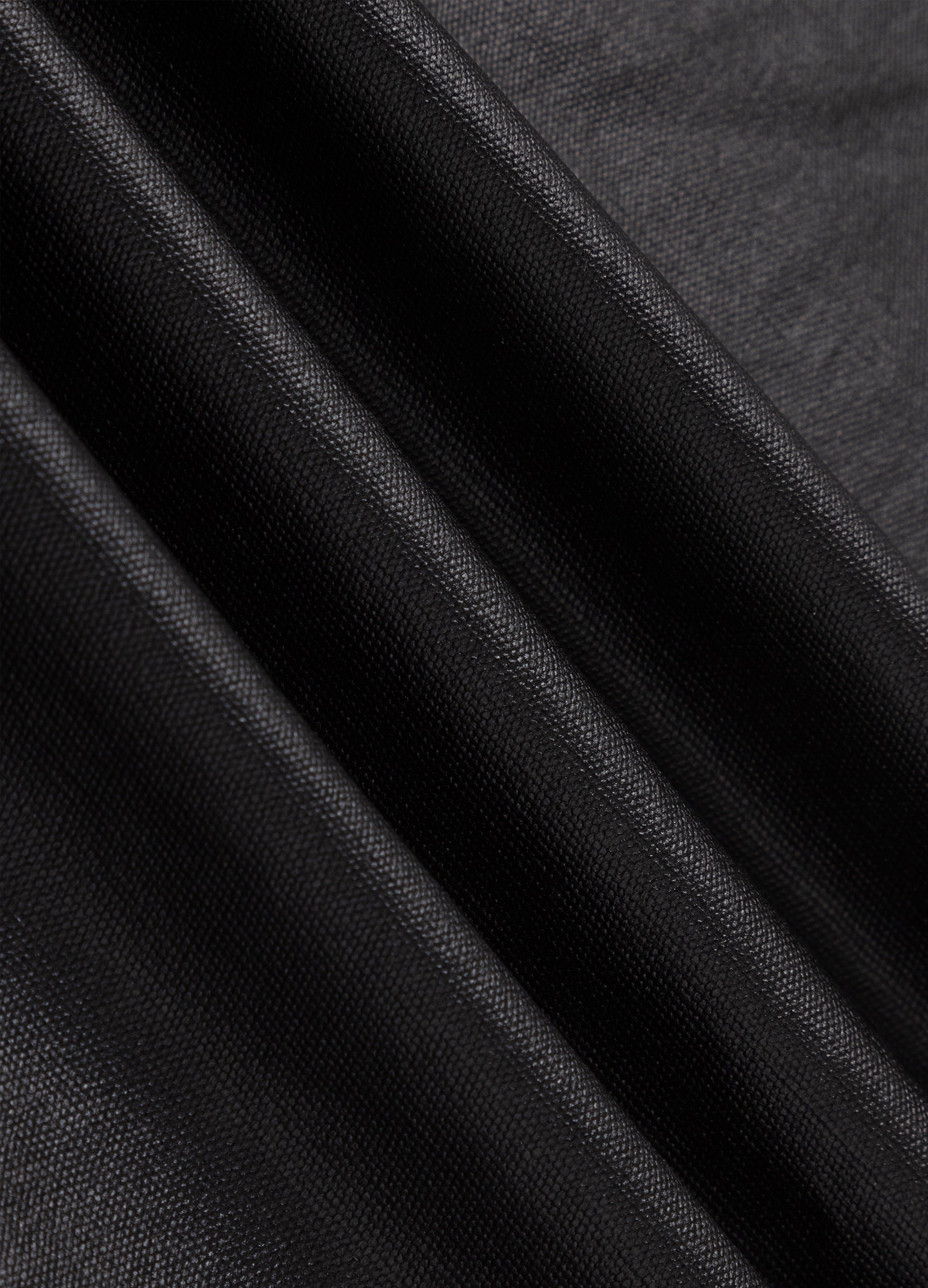 25FW WAXED SKINNY STACKED PANTS