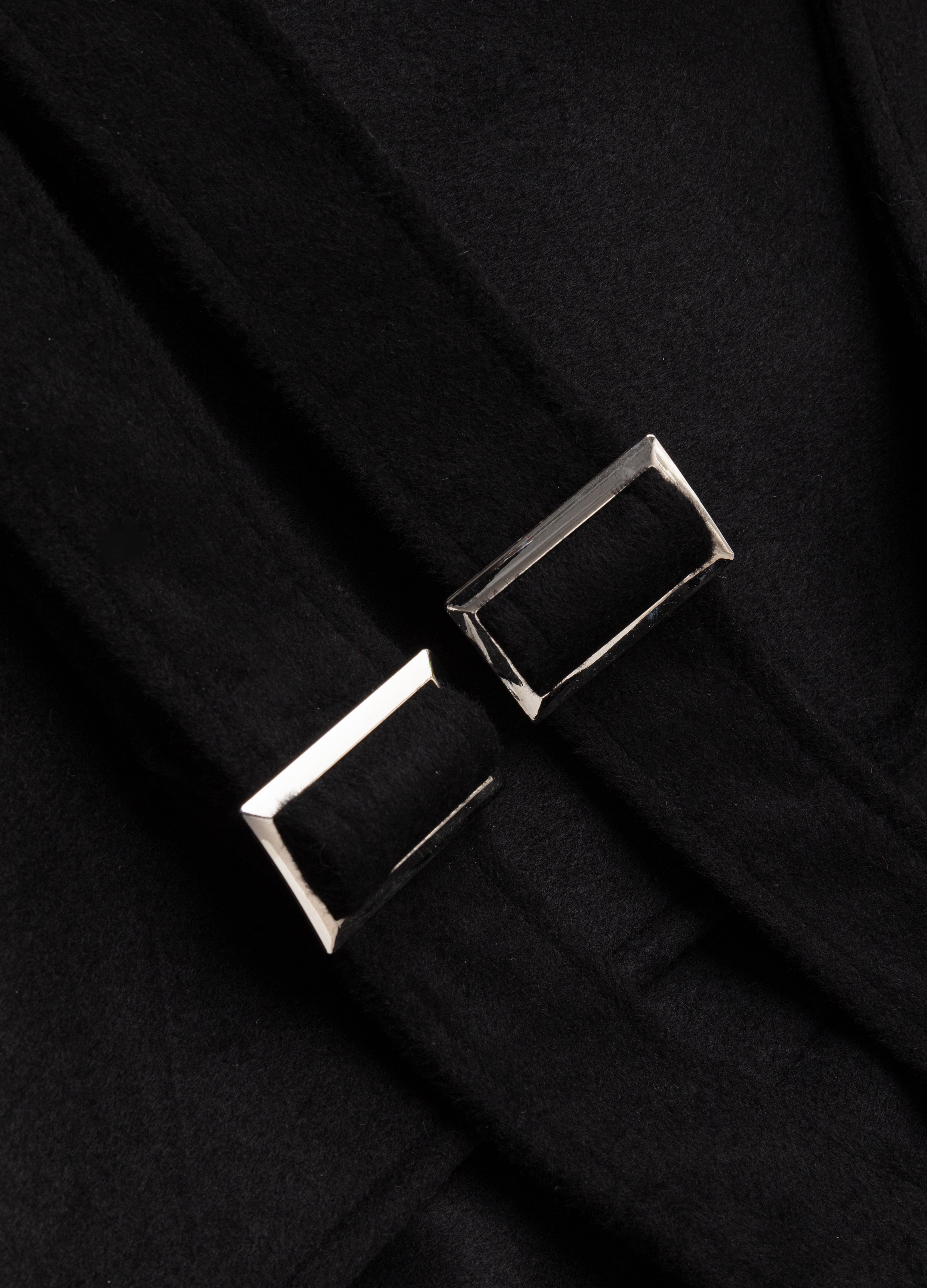 25FW DOUBLE-BELT WOOL COAT