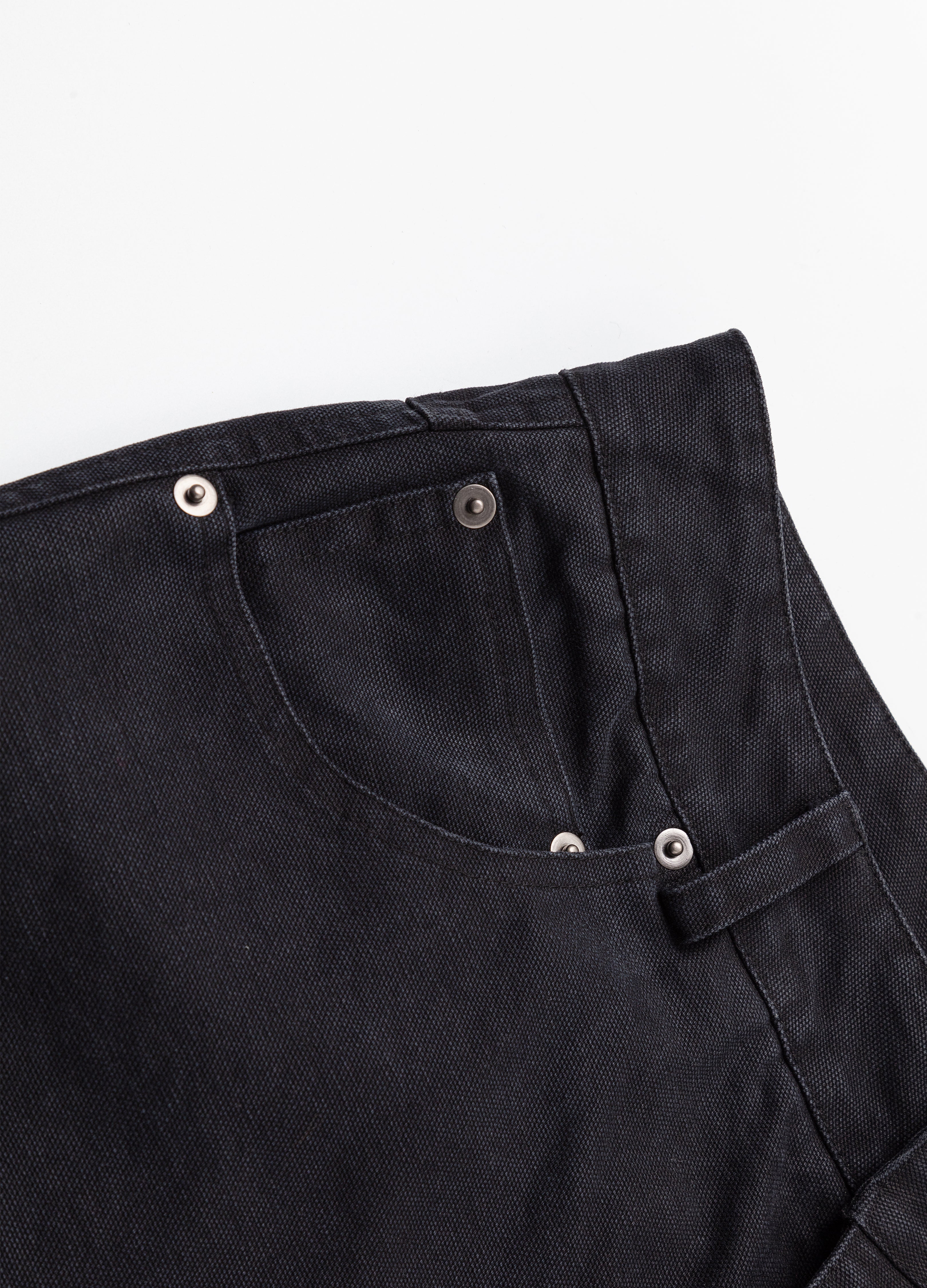 25FW WASHED BLACK BAGGY DENIM