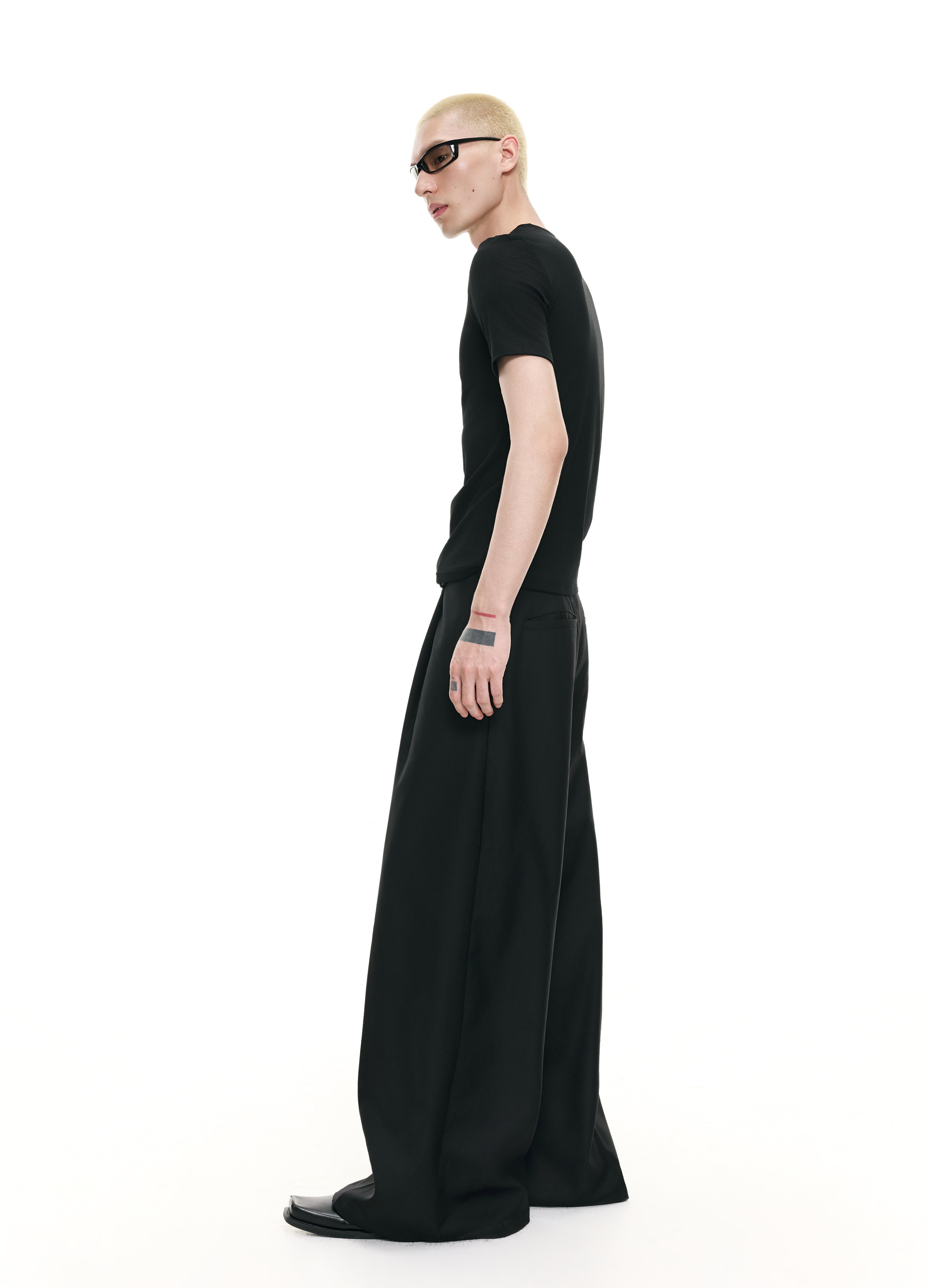 25FW BANANENSCHNITT WEITE HOSEN