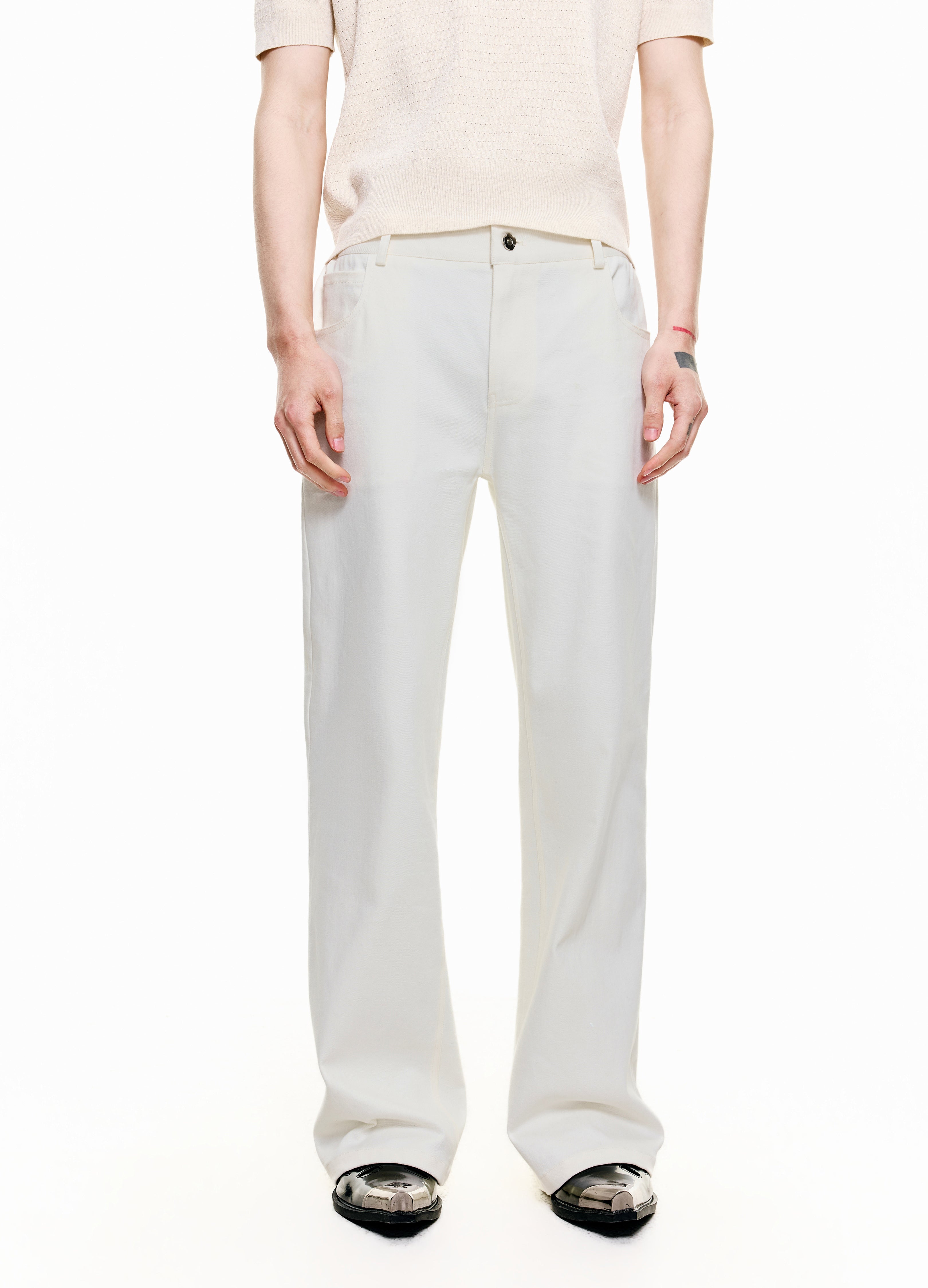 26SS OFF-WHITE SLIM DENIM
