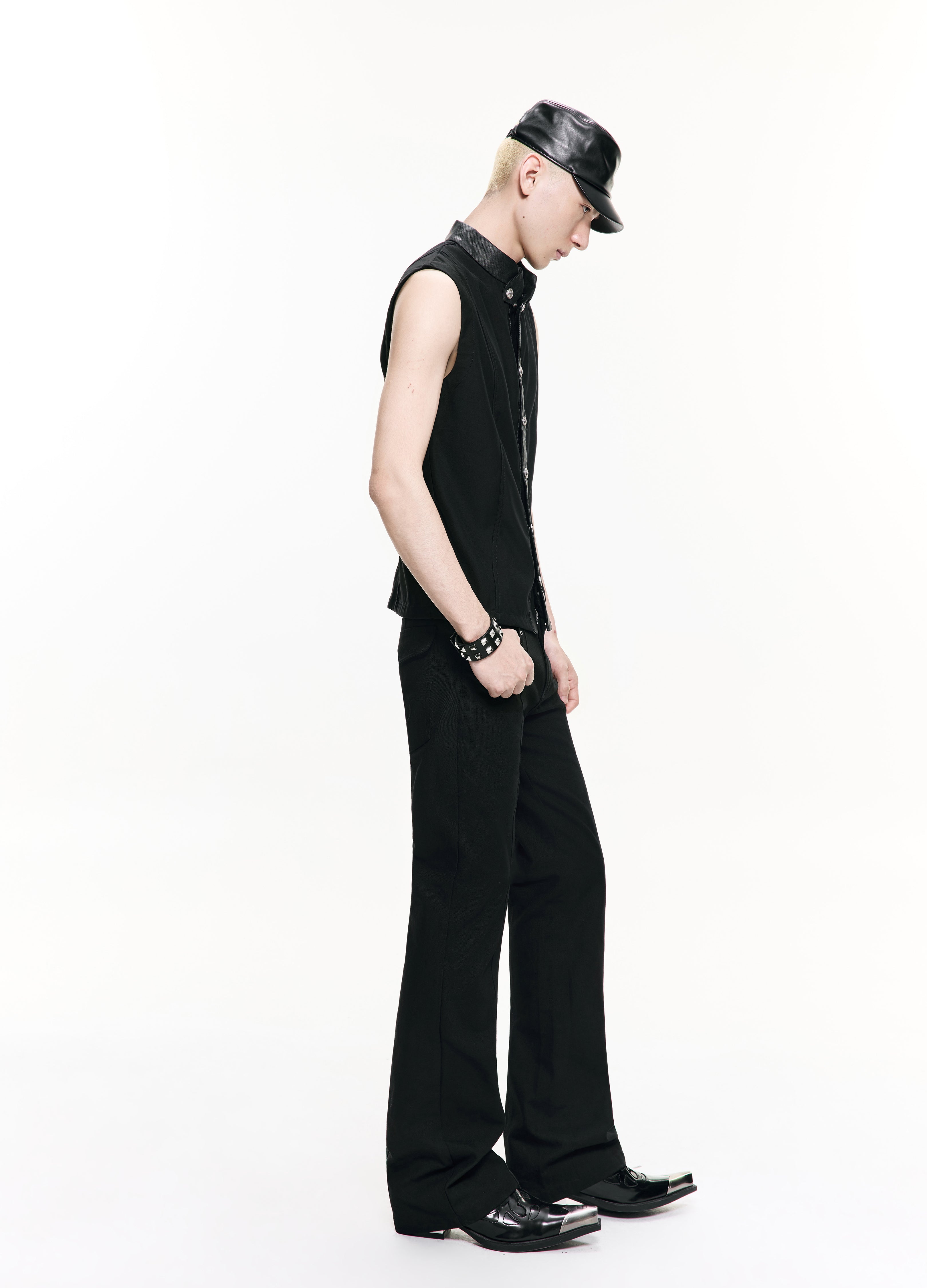 26SS GOTHIC METAL BUTTON VEST
