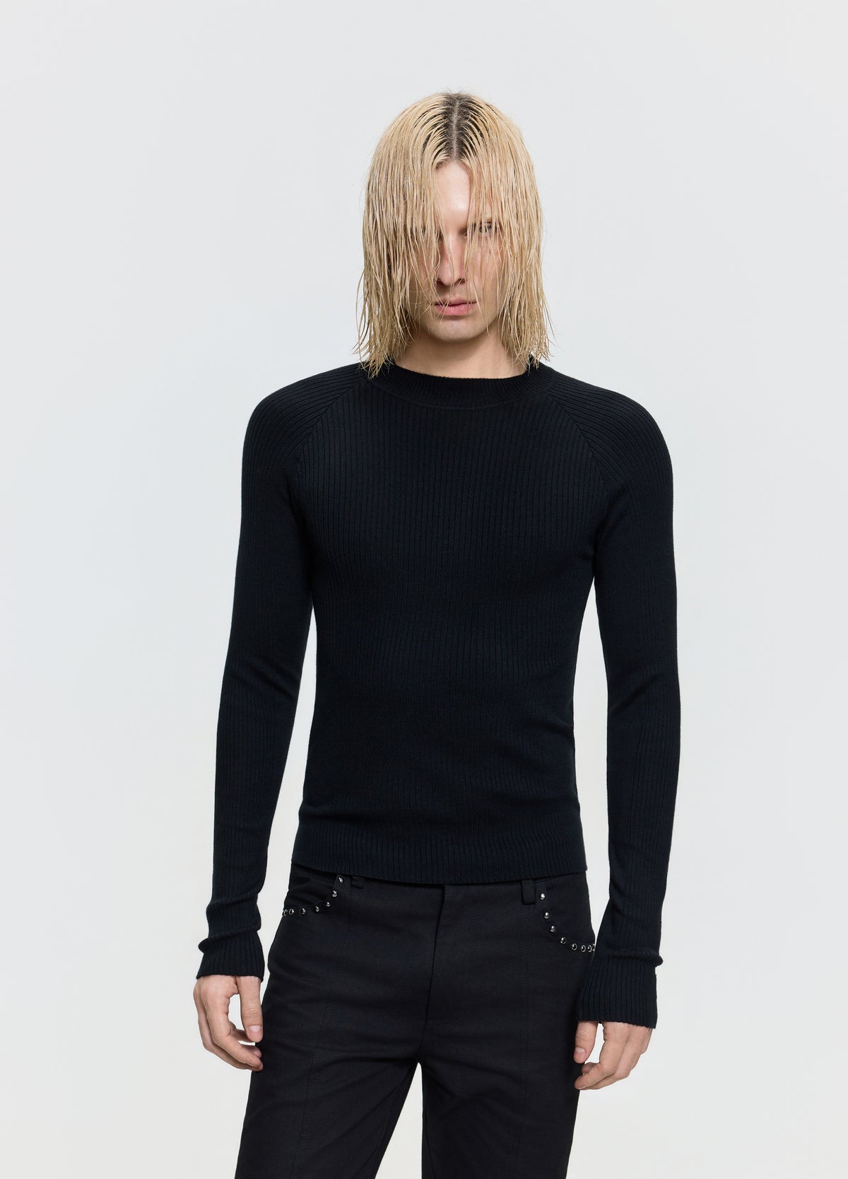 26FW RIBBED LONG SLEEVE TEE