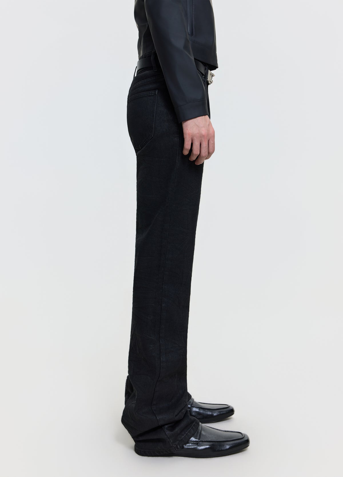 26FW 3D WHISKER WAXED DENIM