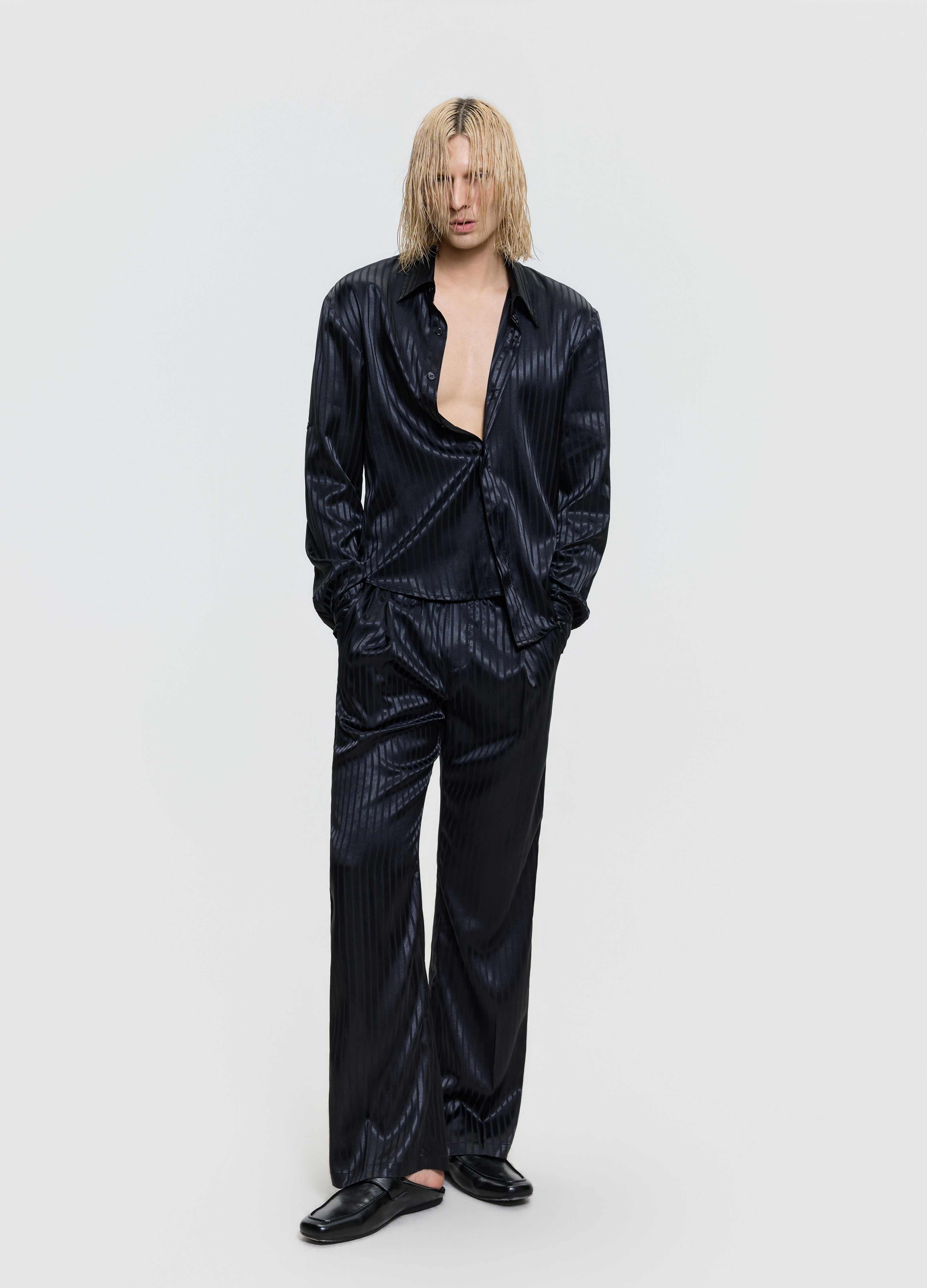 26FW LIQUID SILK SHIRT