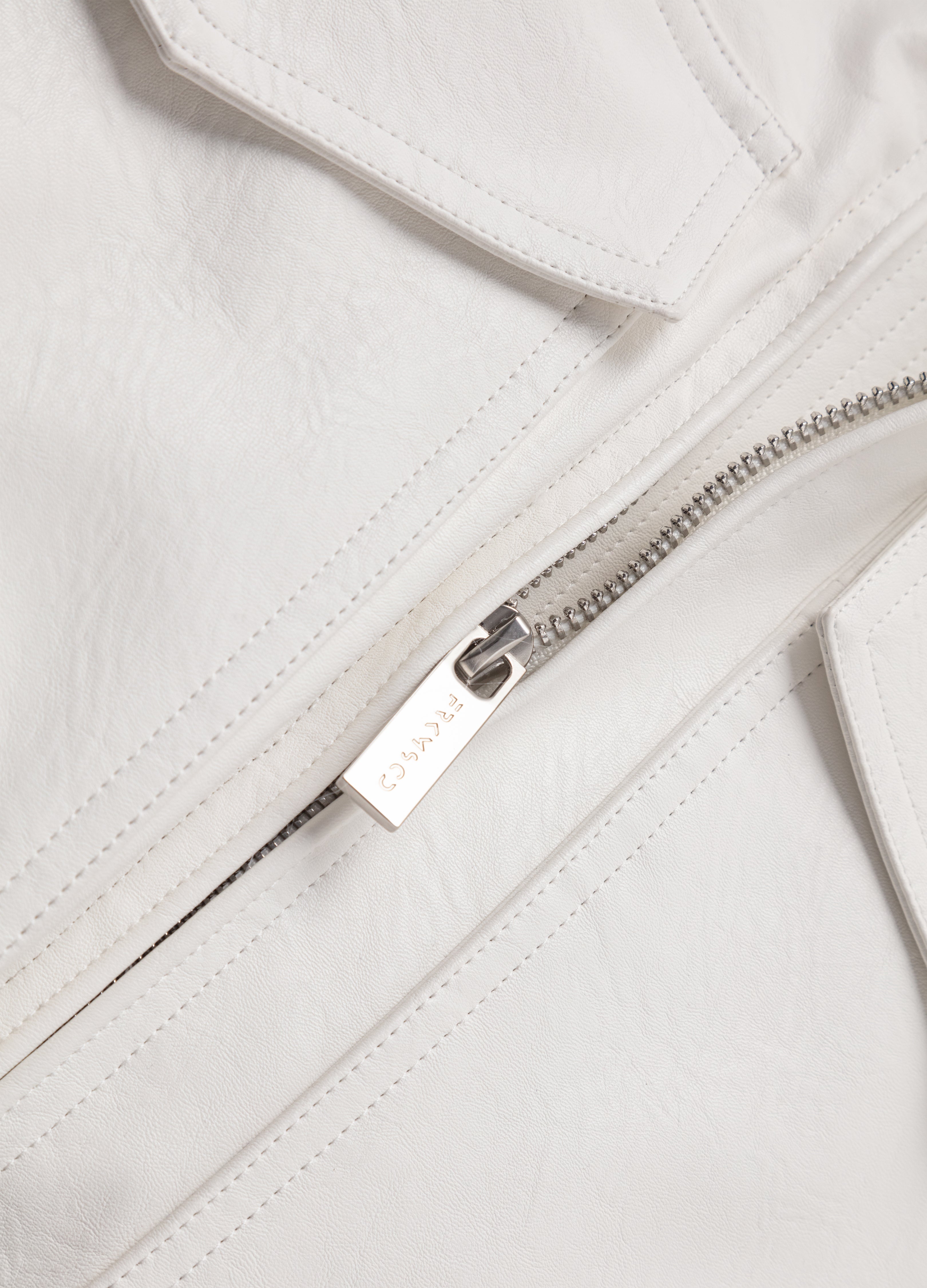 25FW WHITE FUR PARKA DOWN