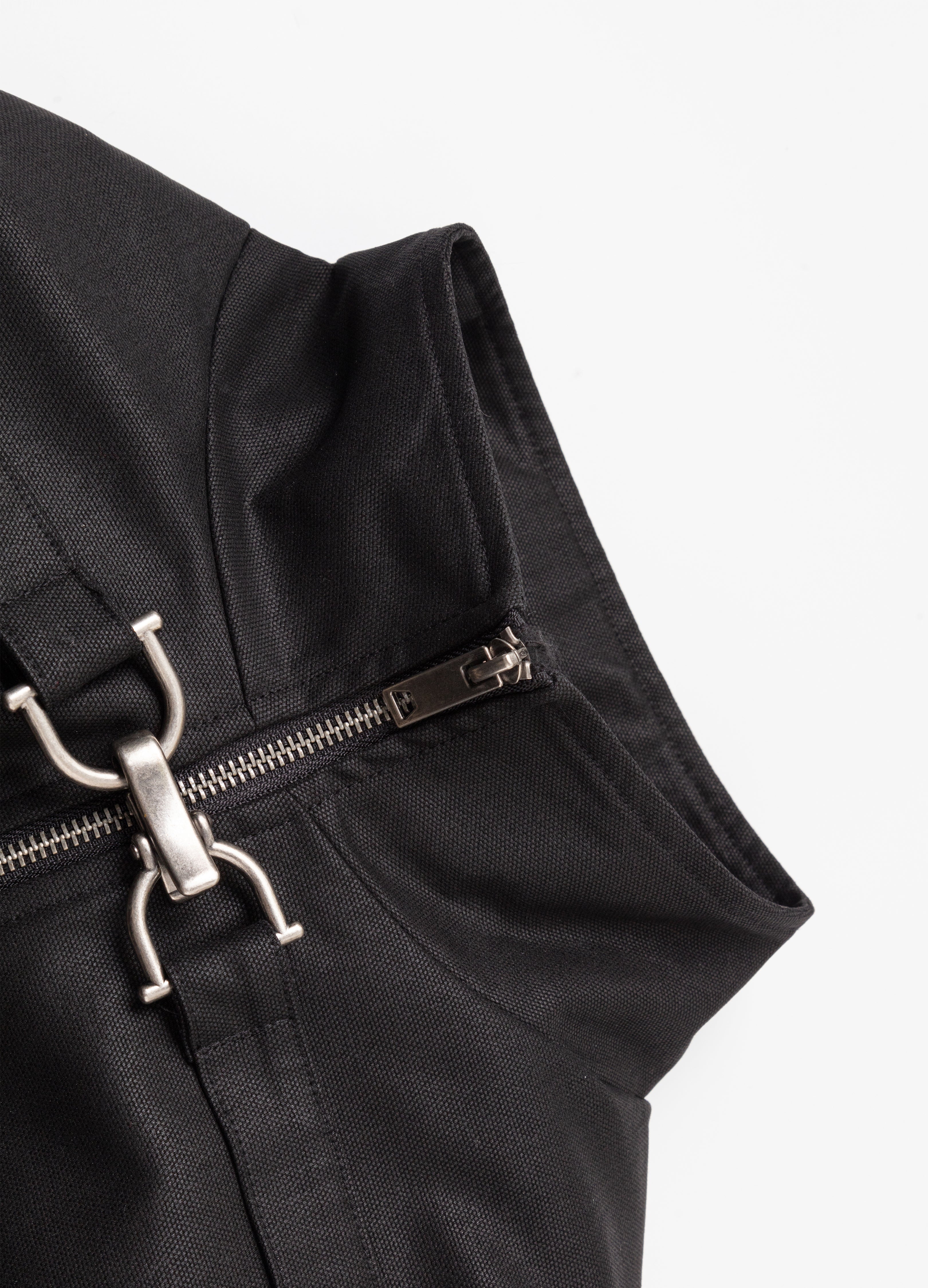 25FW FUR-LINED HIGH NECK COAT