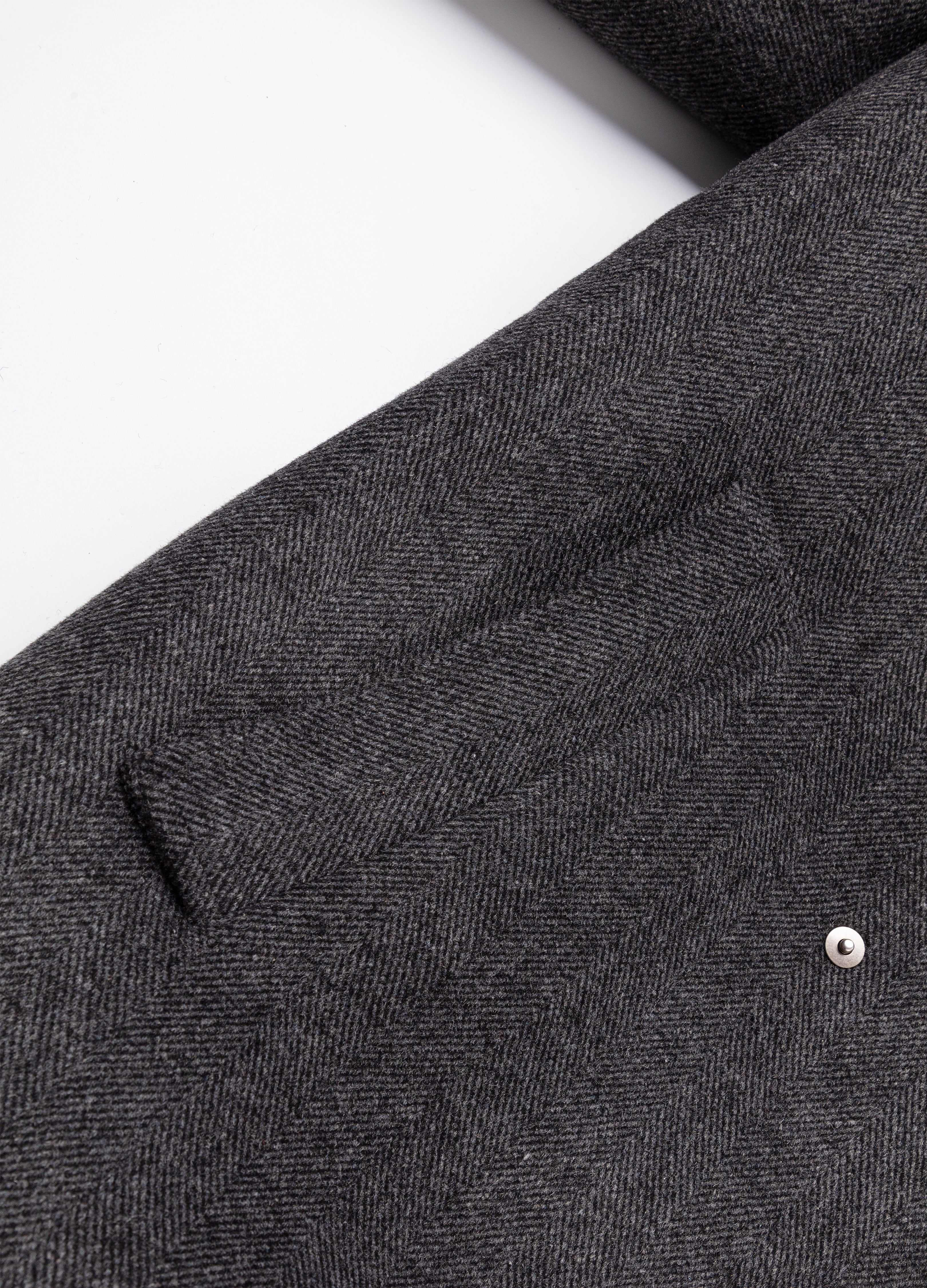 25FW BELTED STRUCTURED WOOL COAT