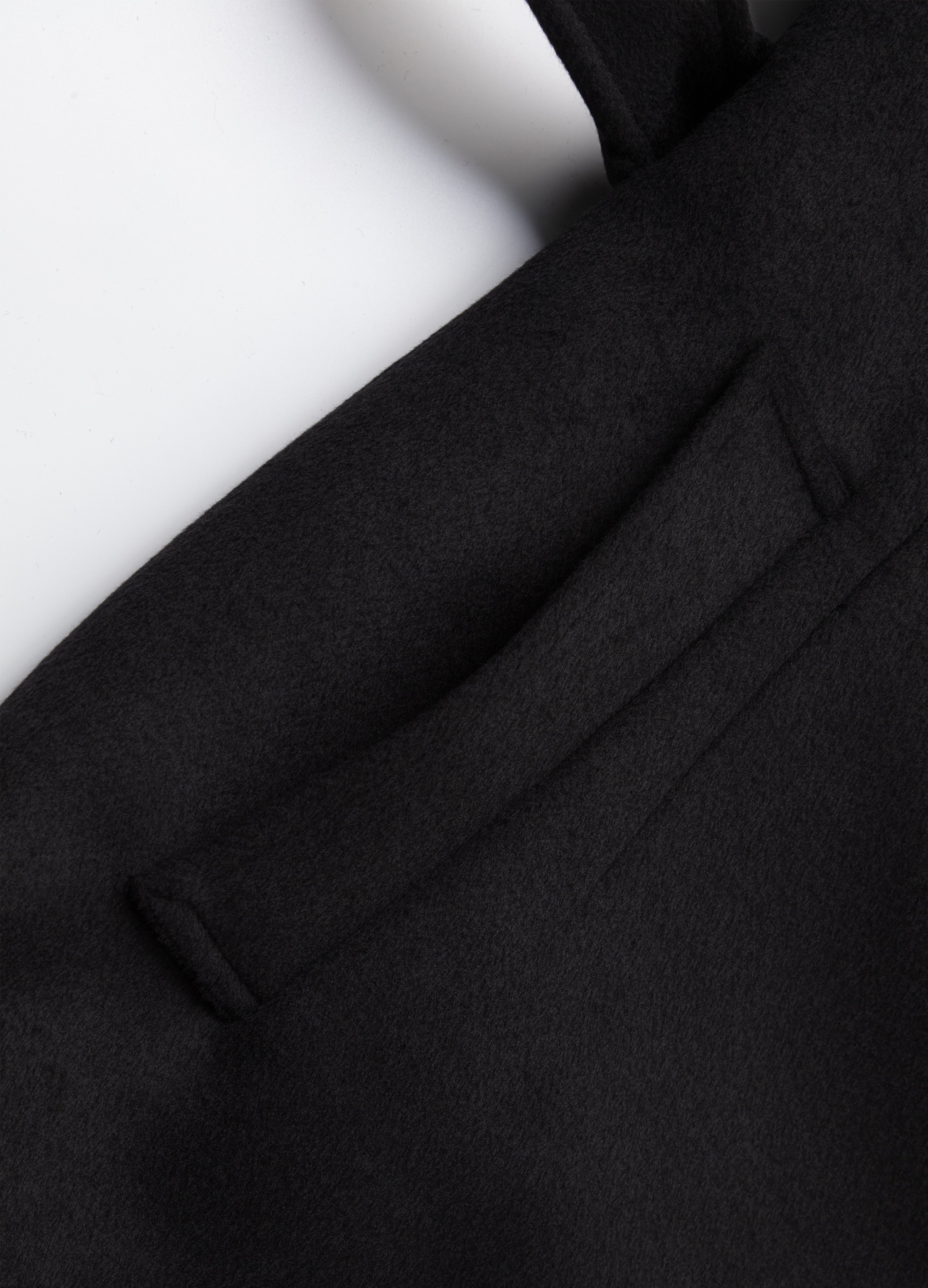 25FW DOUBLE-BELT WOOL COAT