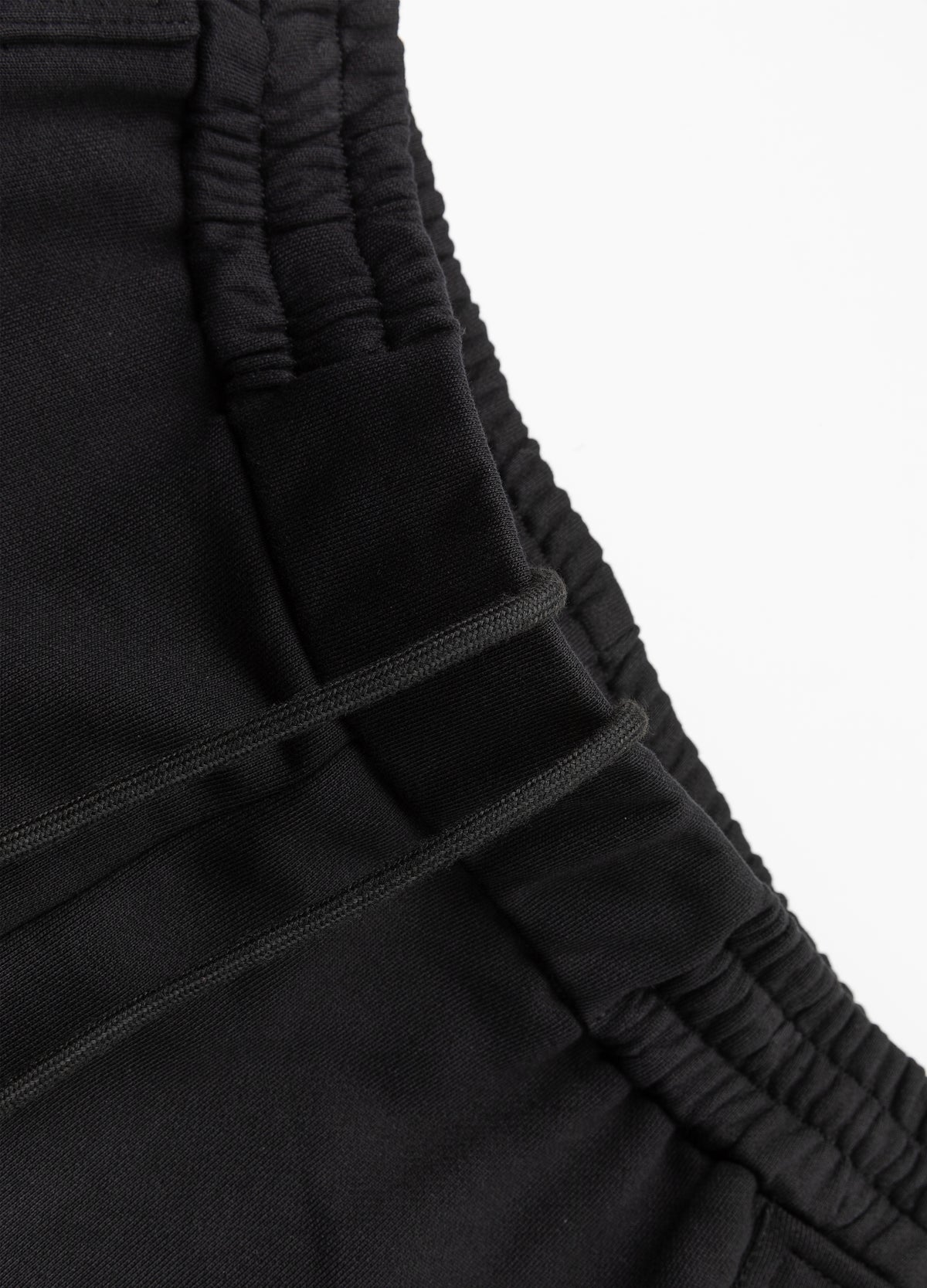 Drawstring and gathered waistband.