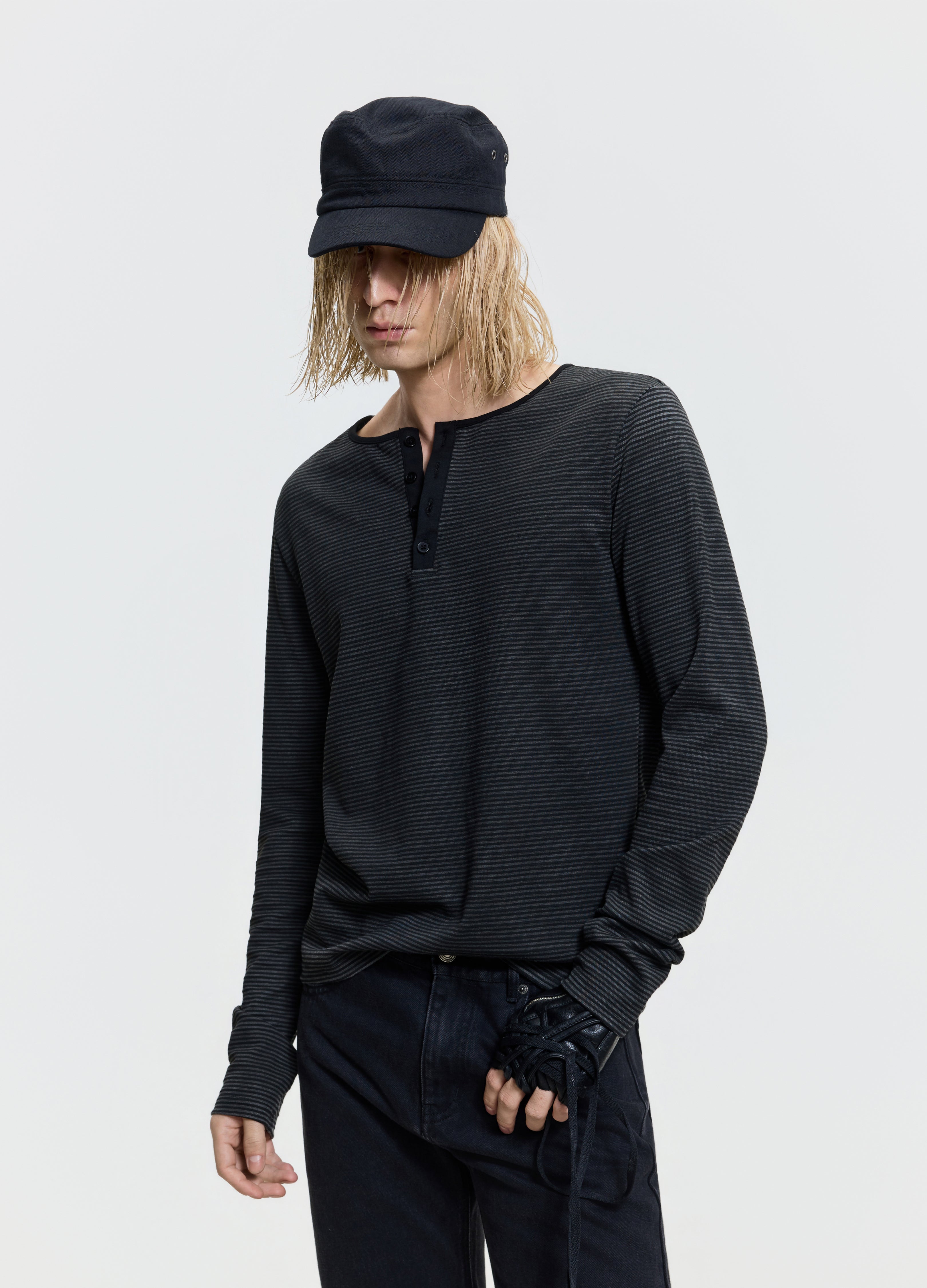 26FW DIRTY WASH KNIT TEE