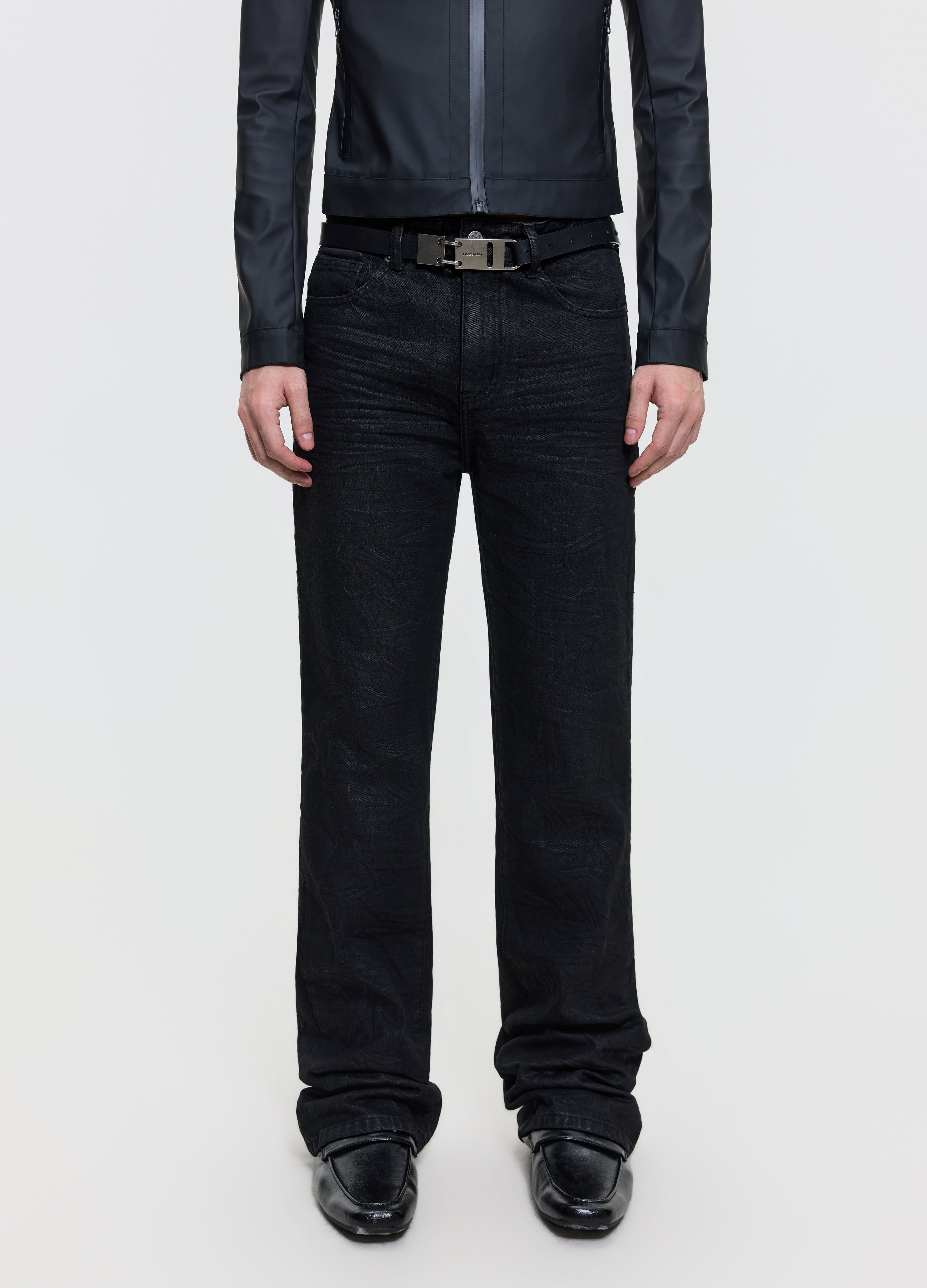 26FW 3D WHISKER WAXED DENIM