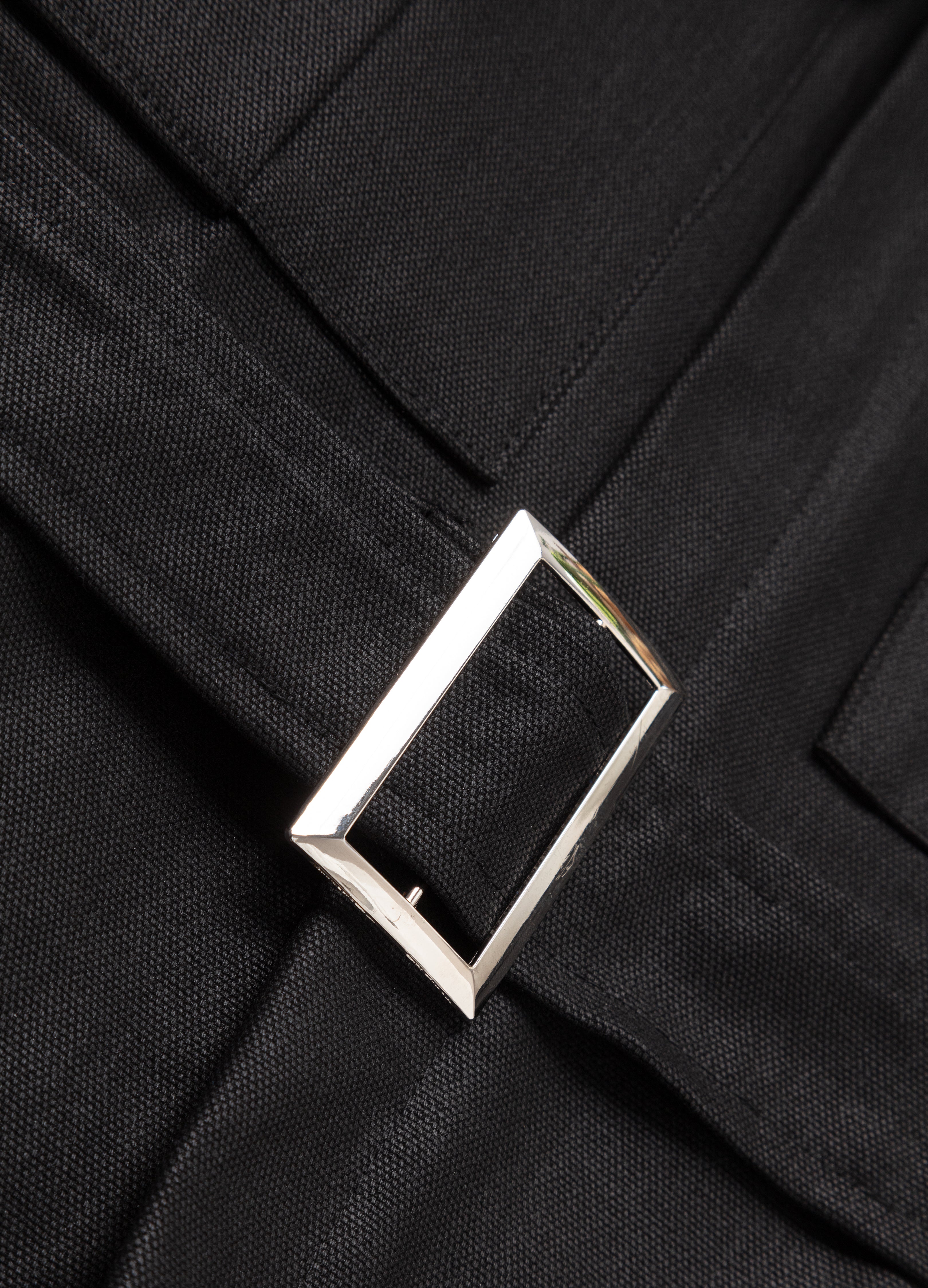 25FW TIE-WAIST FUR PARKA