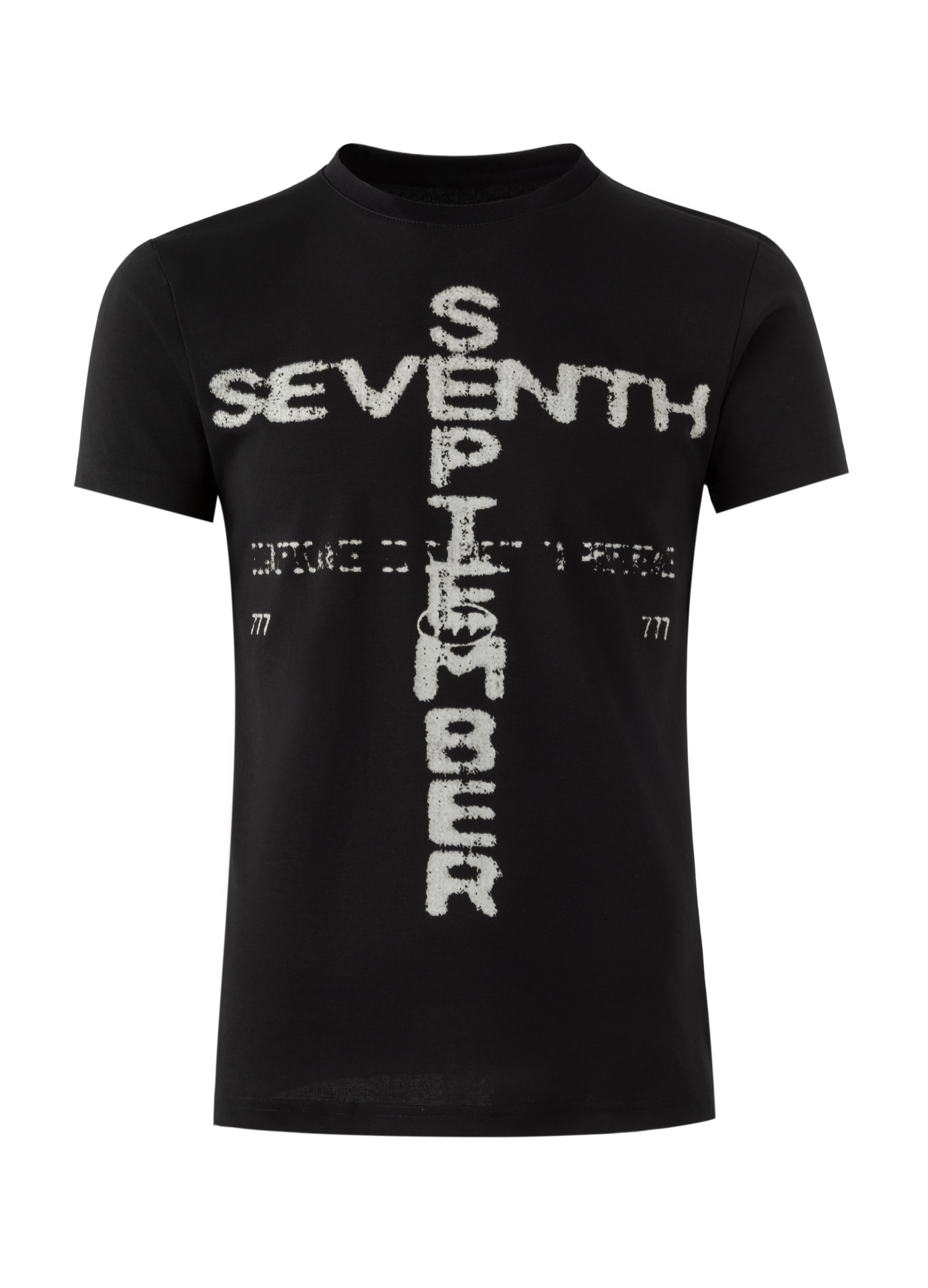 26SS CROSS LOGO PUNK TEE