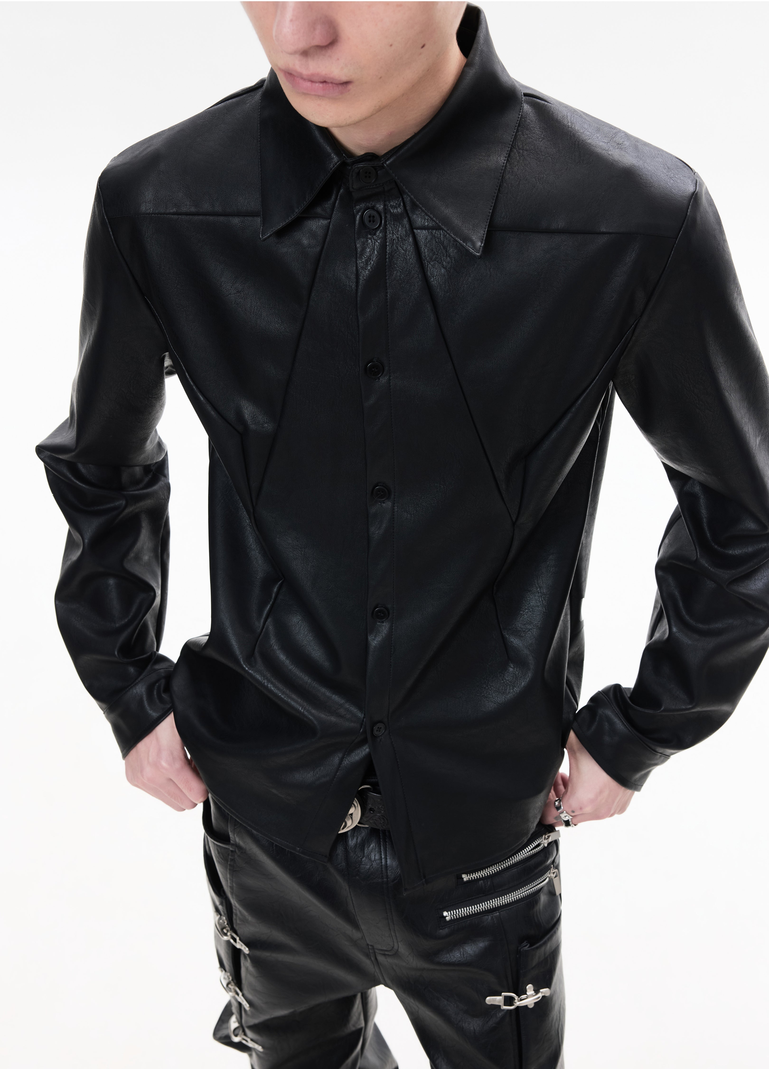 26SS DECONSTRUCTED WAISTED SHIRT