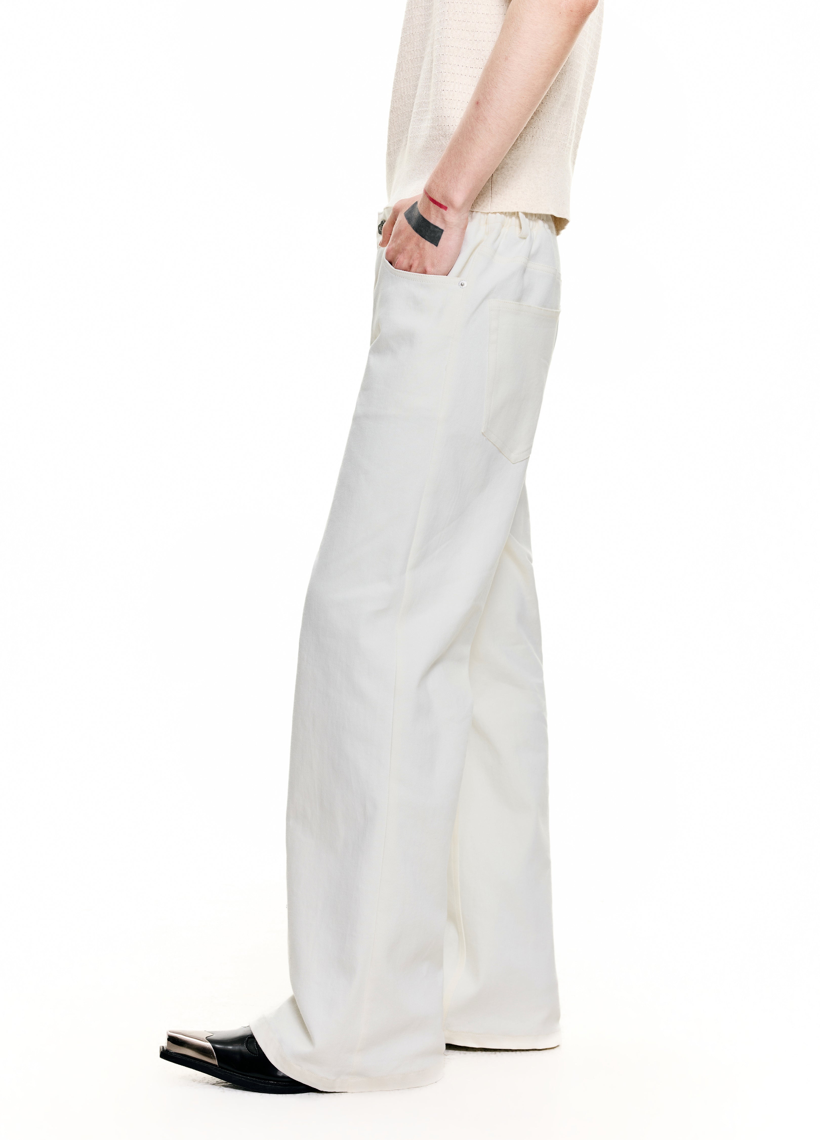 26SS OFF-WHITE SLIM DENIM